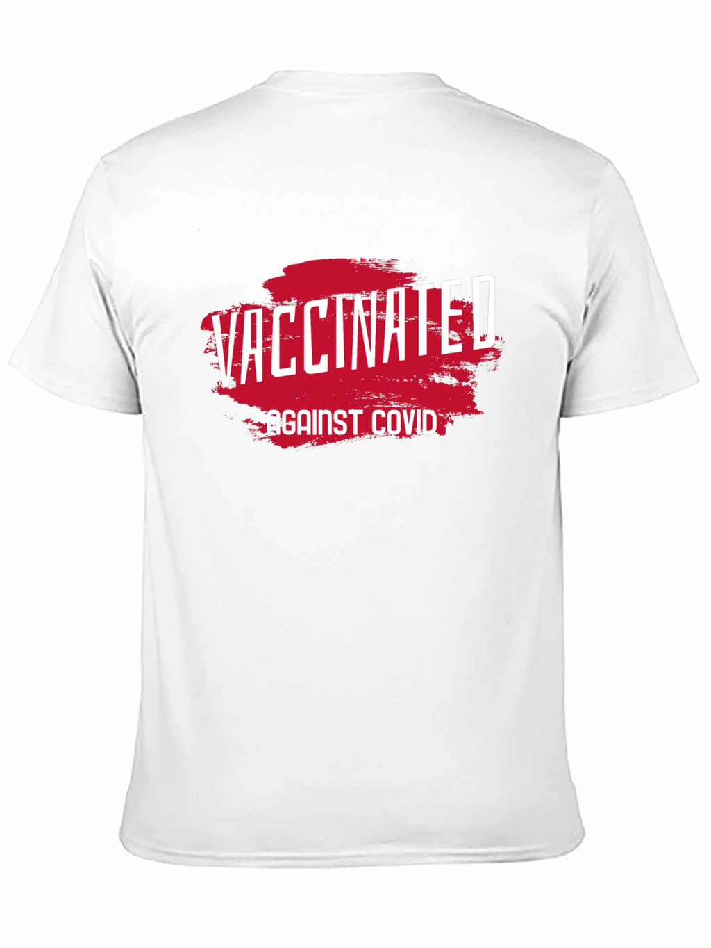Vaccinated Against COVID T-Shirt - Black