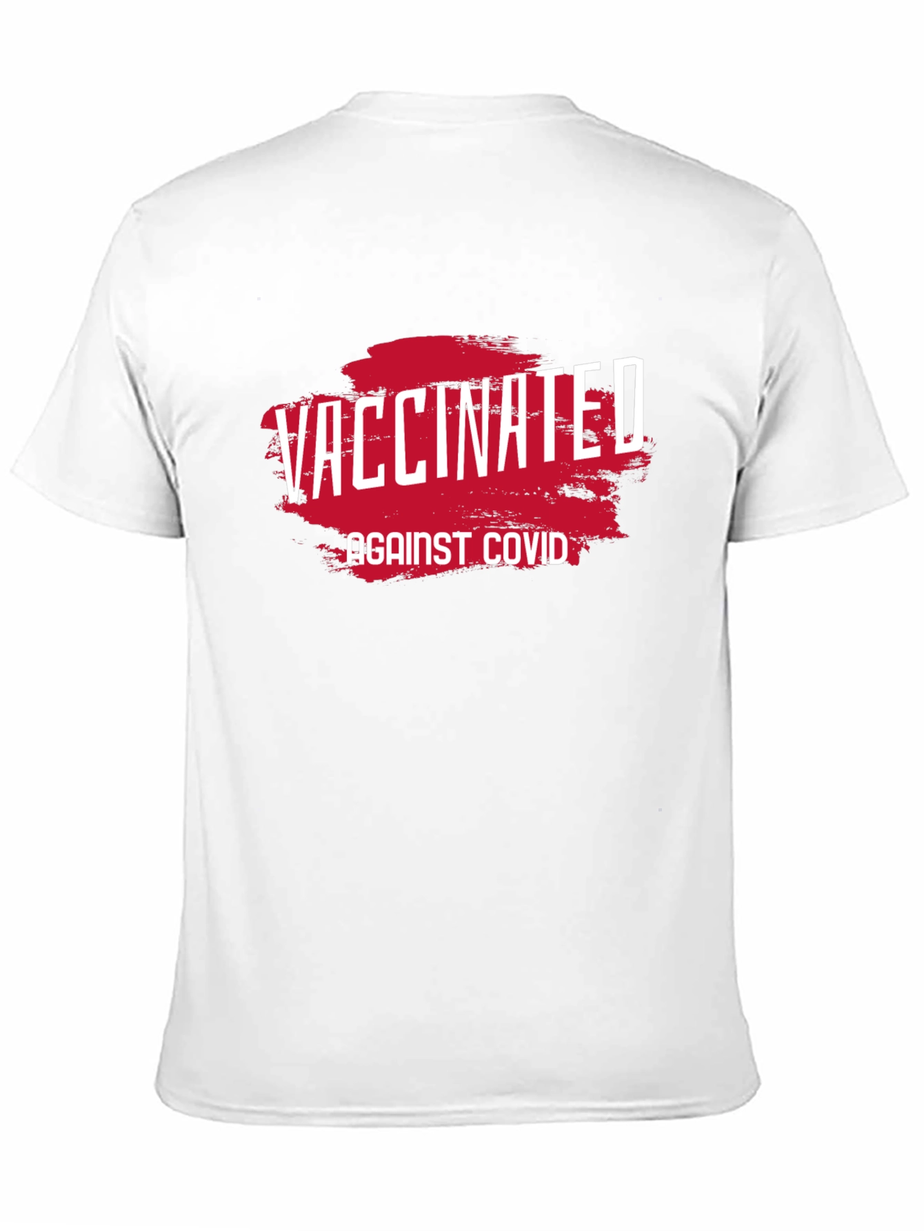 Vaccinated Against COVID T-Shirt - Black
