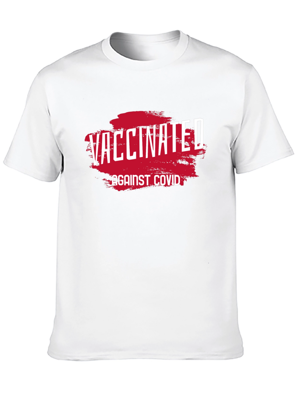 Vaccinated Against COVID T-Shirt - Black
