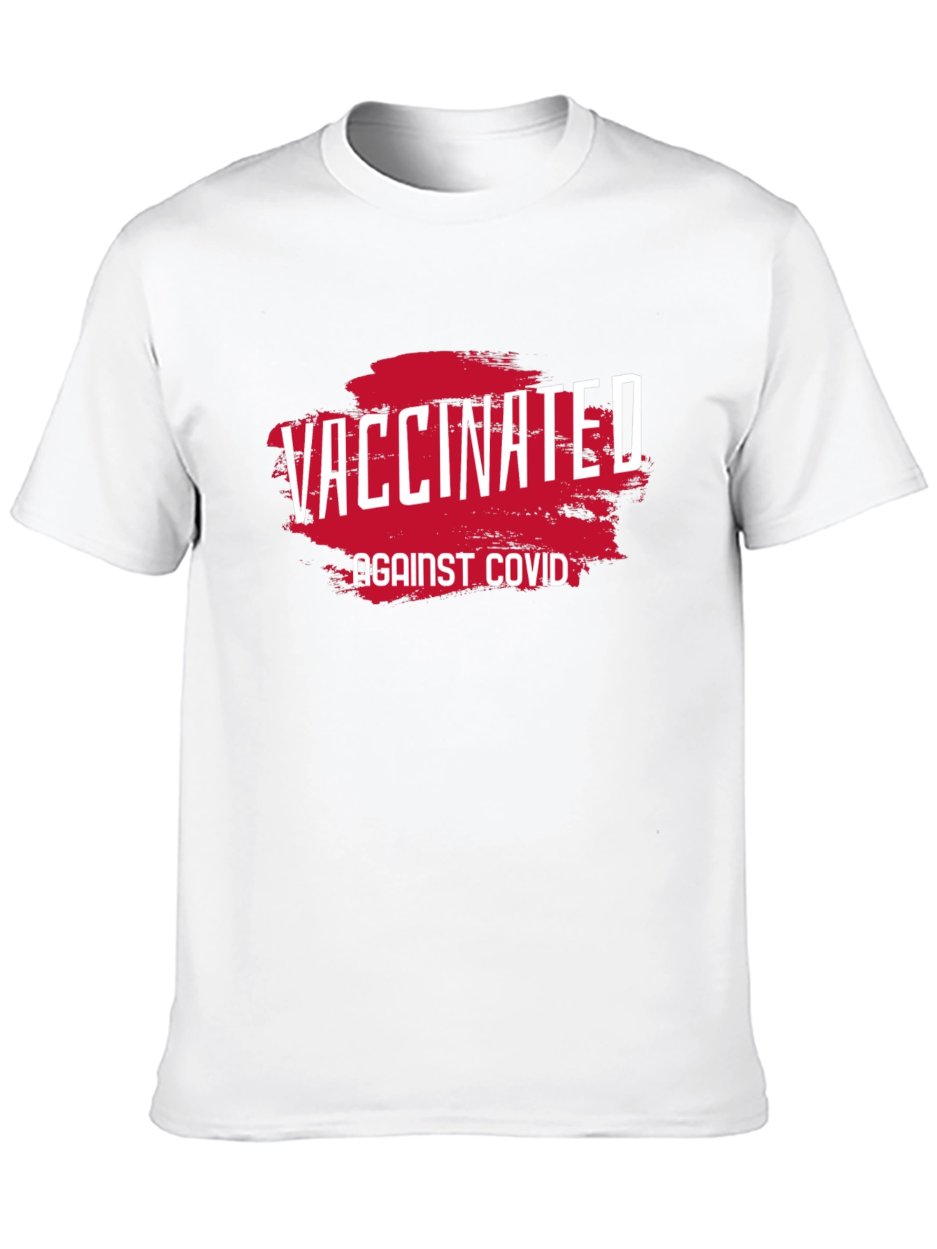 Vaccinated Against COVID T-Shirt - Black