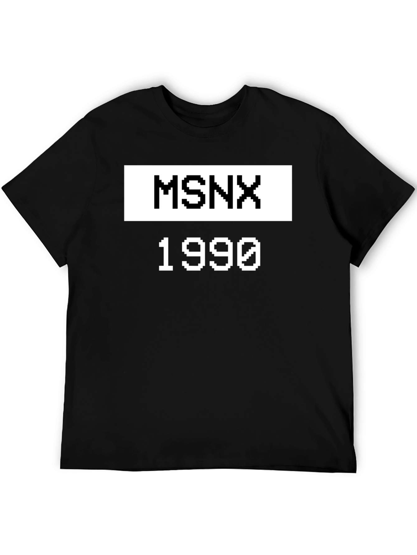 MSNX 1990 Graphic Tee - Retro Gaming Inspired Shirt