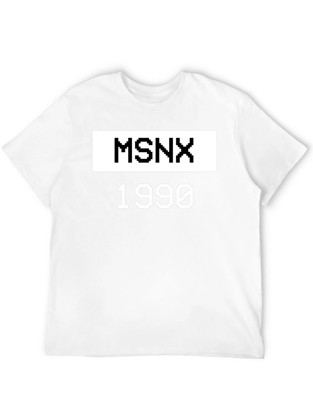 MSNX 1990 Graphic Tee - Retro Gaming Inspired Shirt