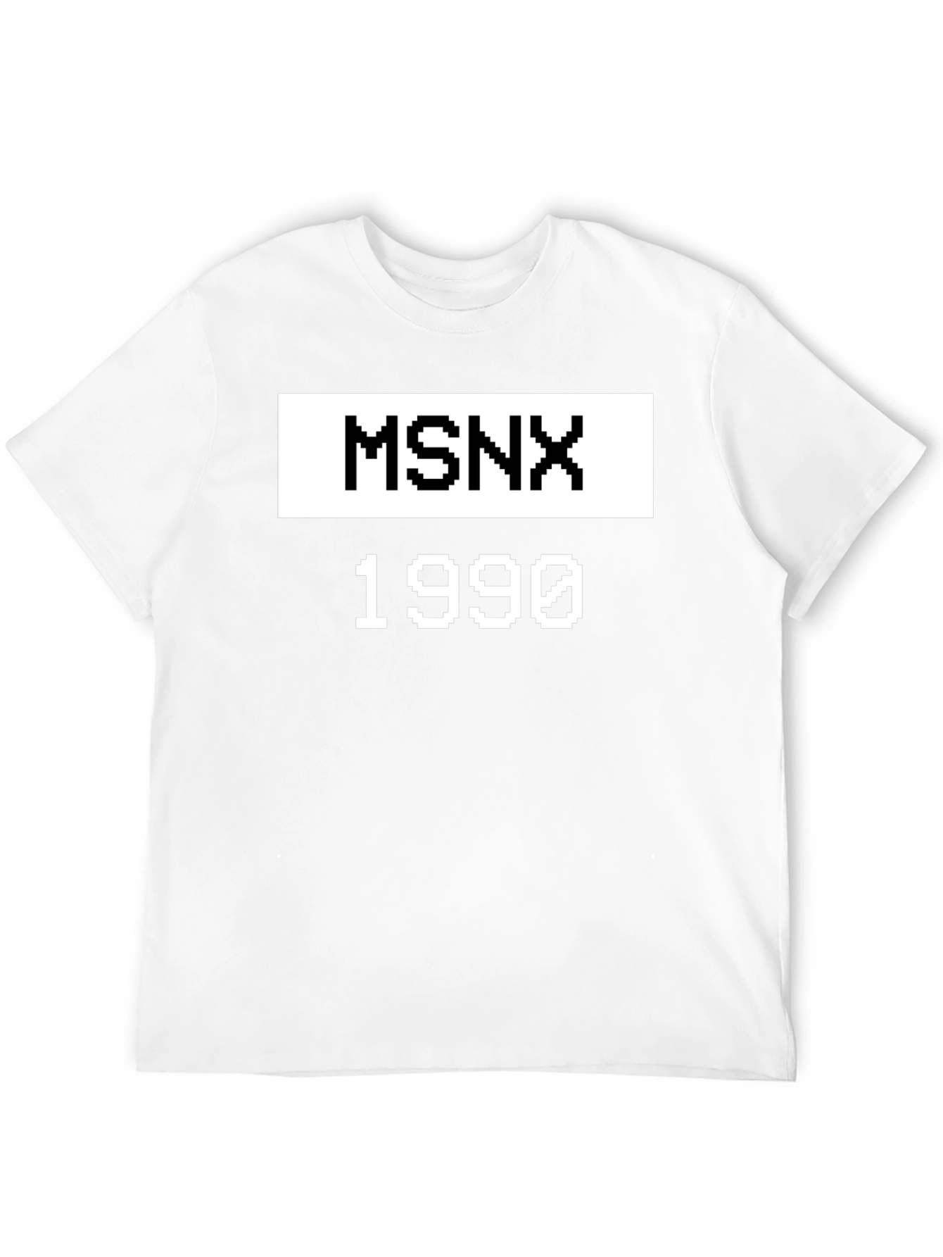 MSNX 1990 Graphic Tee - Retro Gaming Inspired Shirt