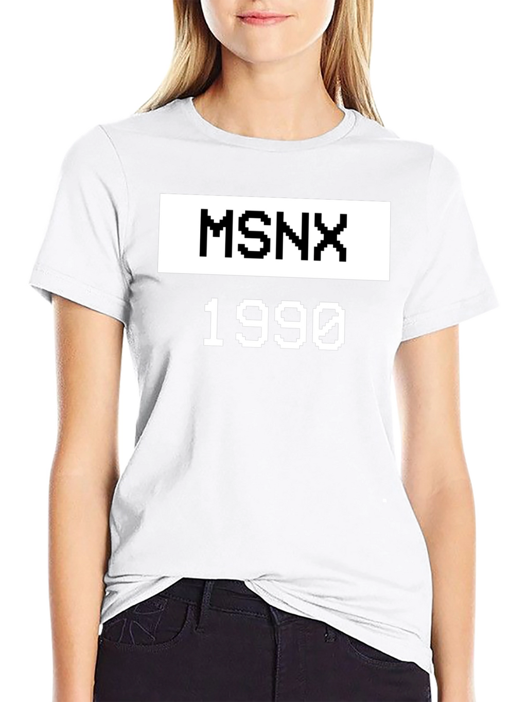 MSNX 1990 Graphic Tee - Retro Gaming Inspired Shirt