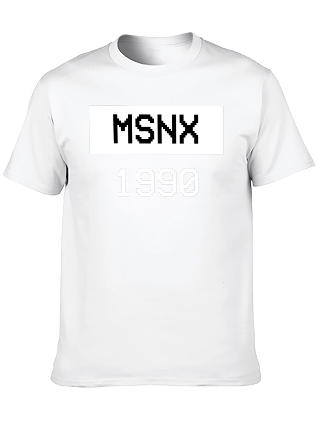 MSNX 1990 Graphic Tee - Retro Gaming Inspired Shirt