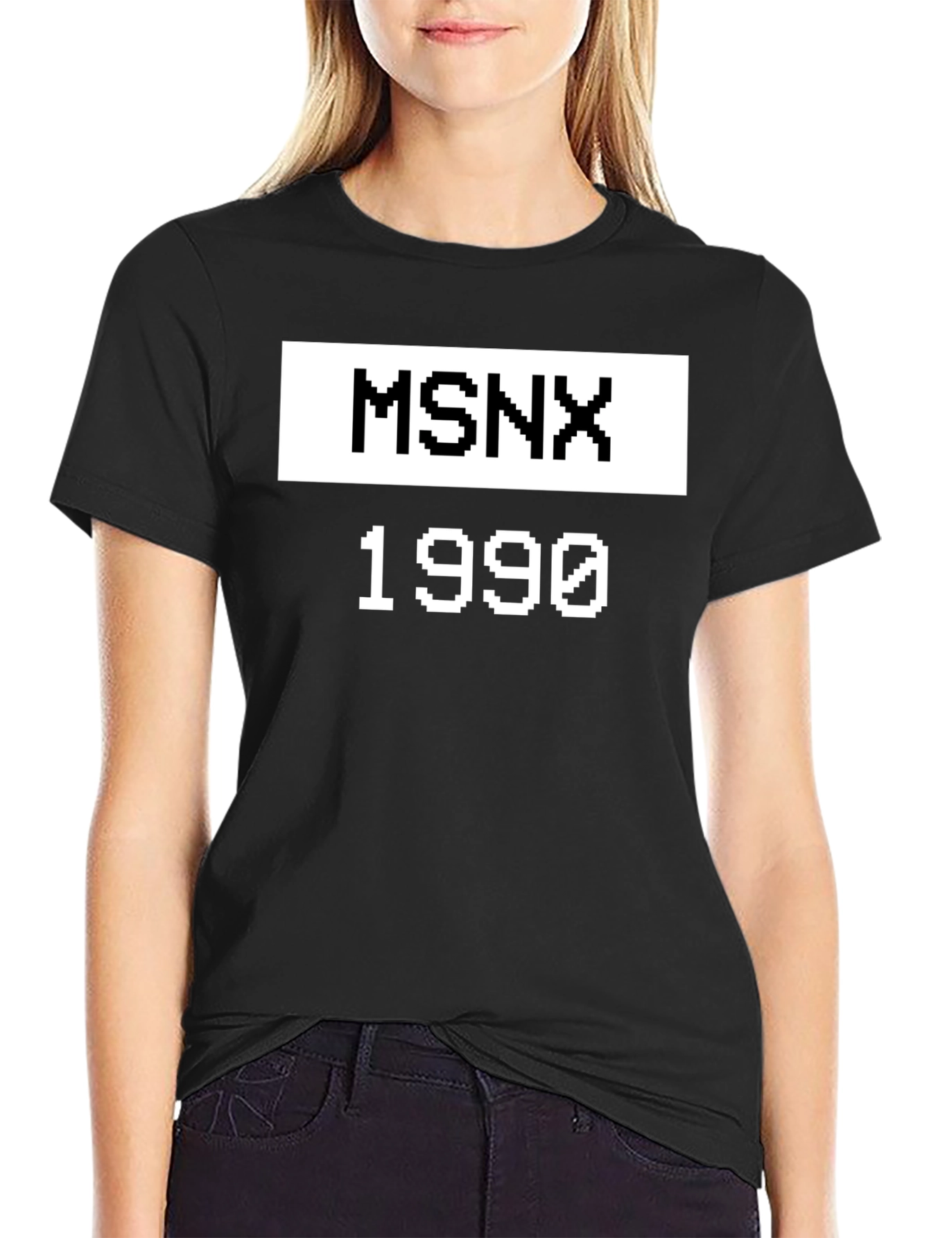 MSNX 1990 Graphic Tee - Retro Gaming Inspired Shirt