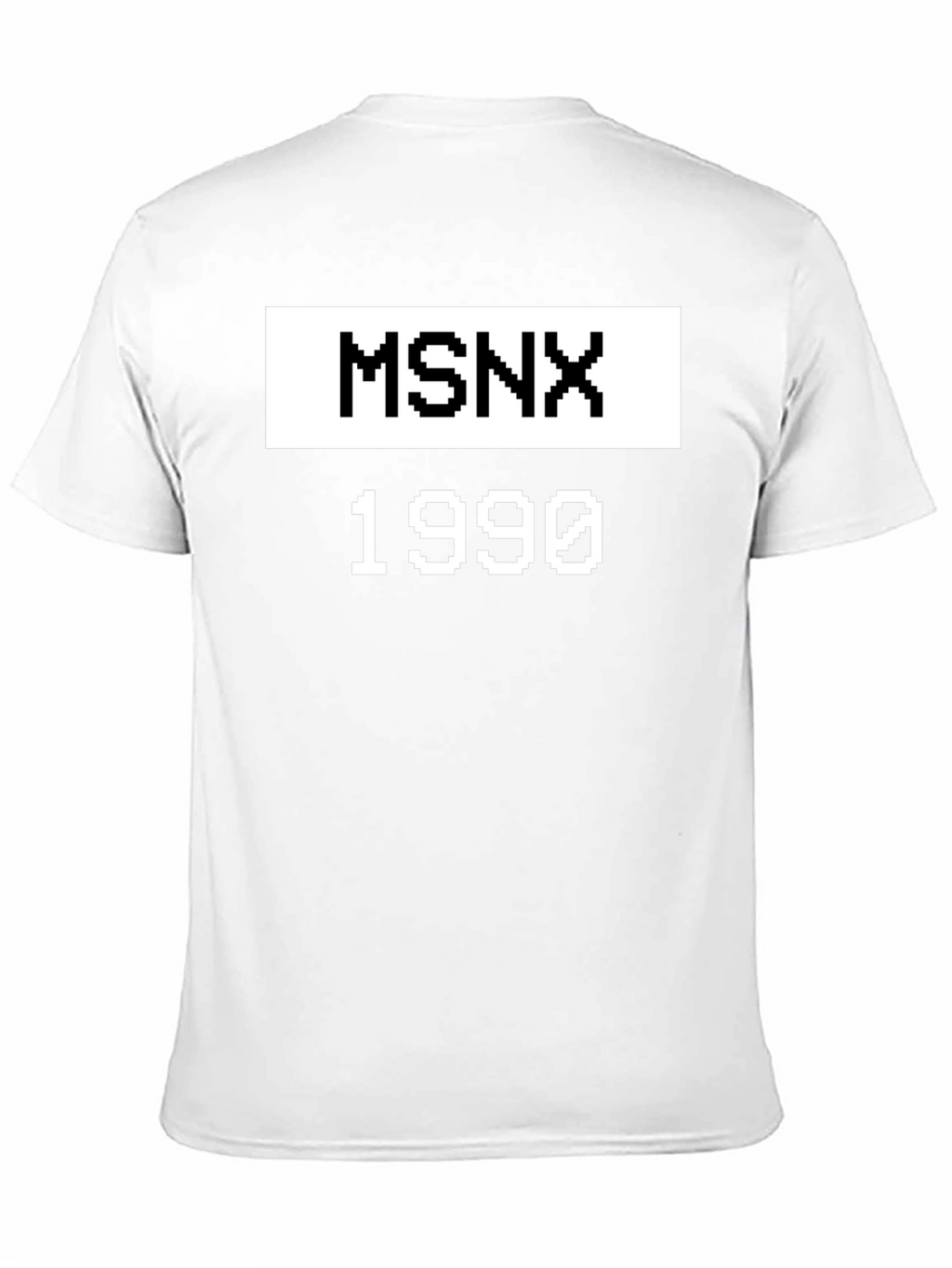 MSNX 1990 Graphic Tee - Retro Gaming Inspired Shirt