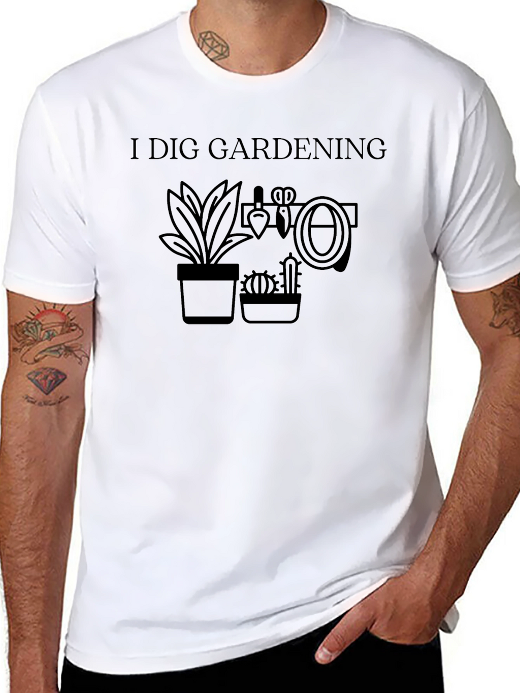 I Dig Gardening Graphic T-Shirt