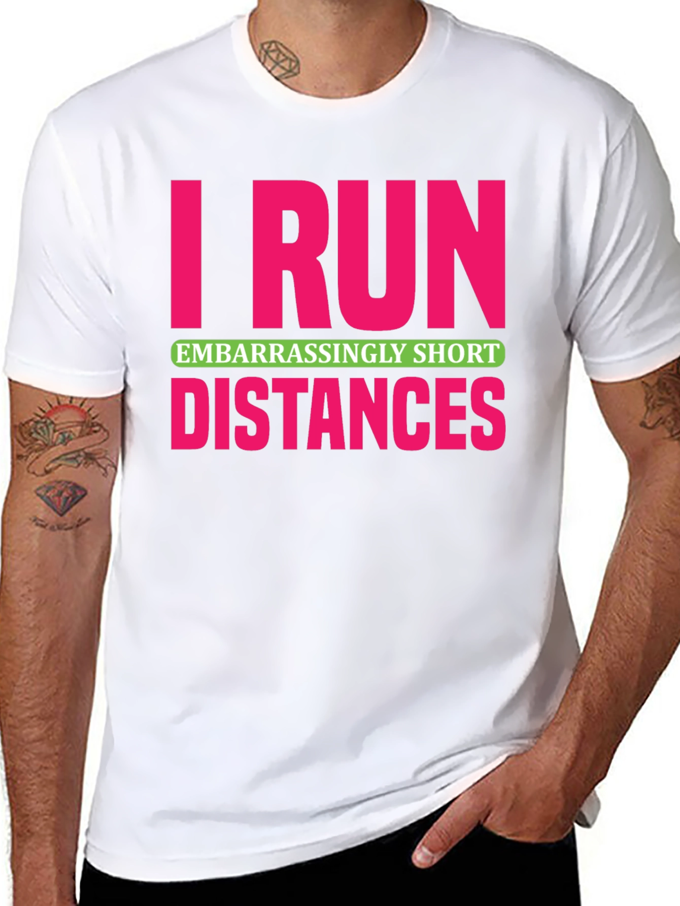 I Run Embarrassingly Short Distances T-Shirt