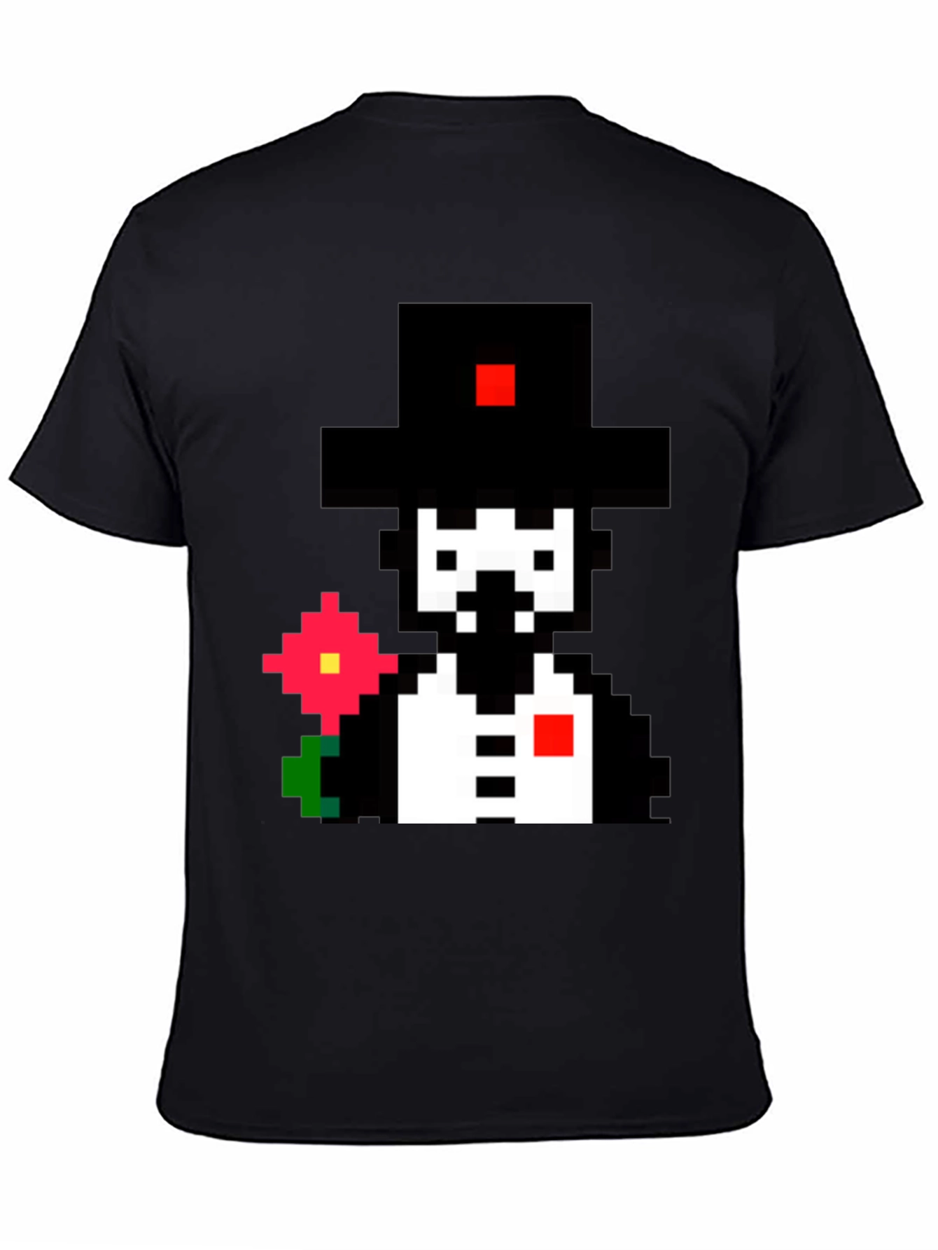 Pixel Art Gentleman T-Shirt