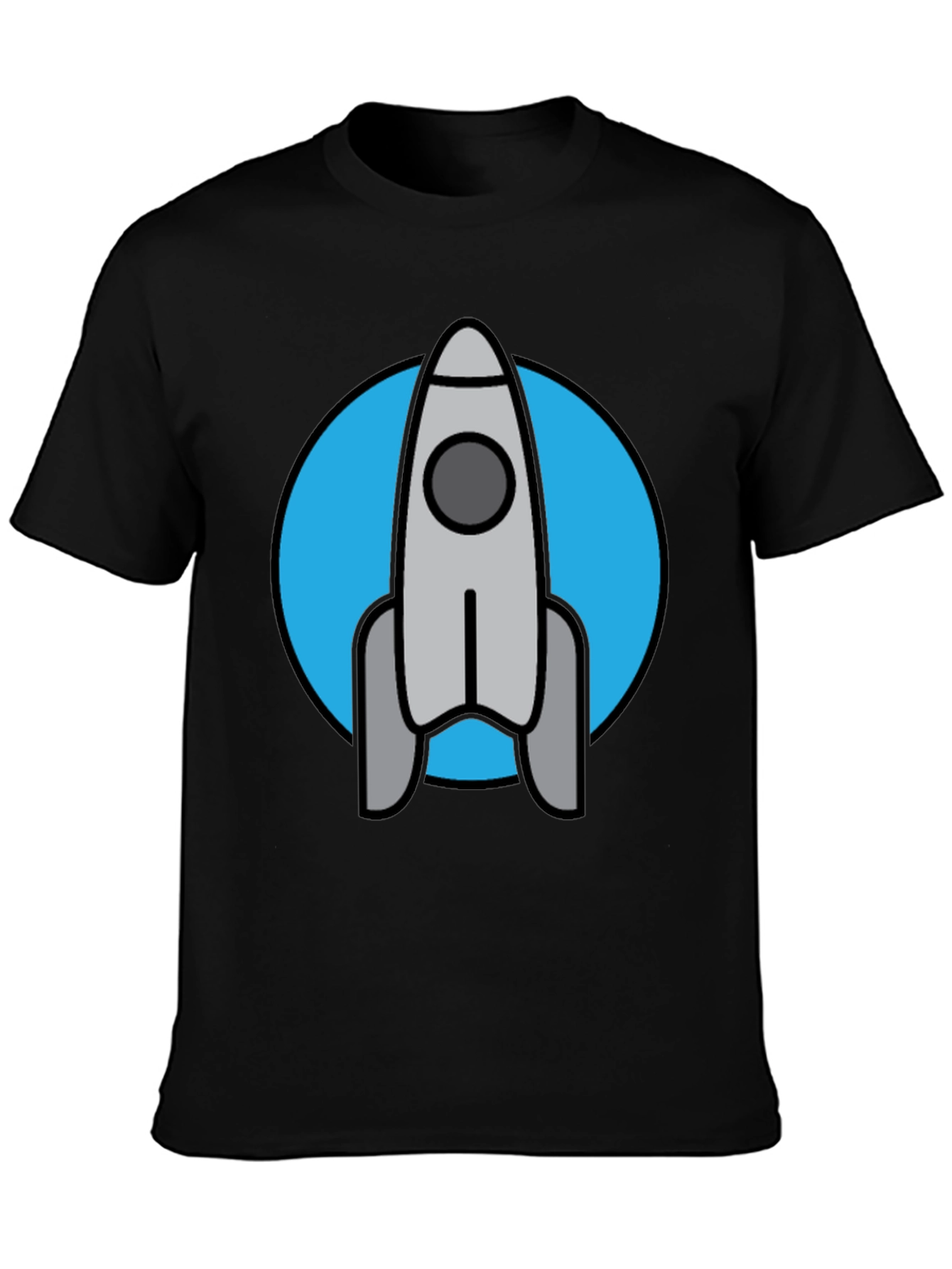 Rocket Graphic Tee - Blast Off in Style!