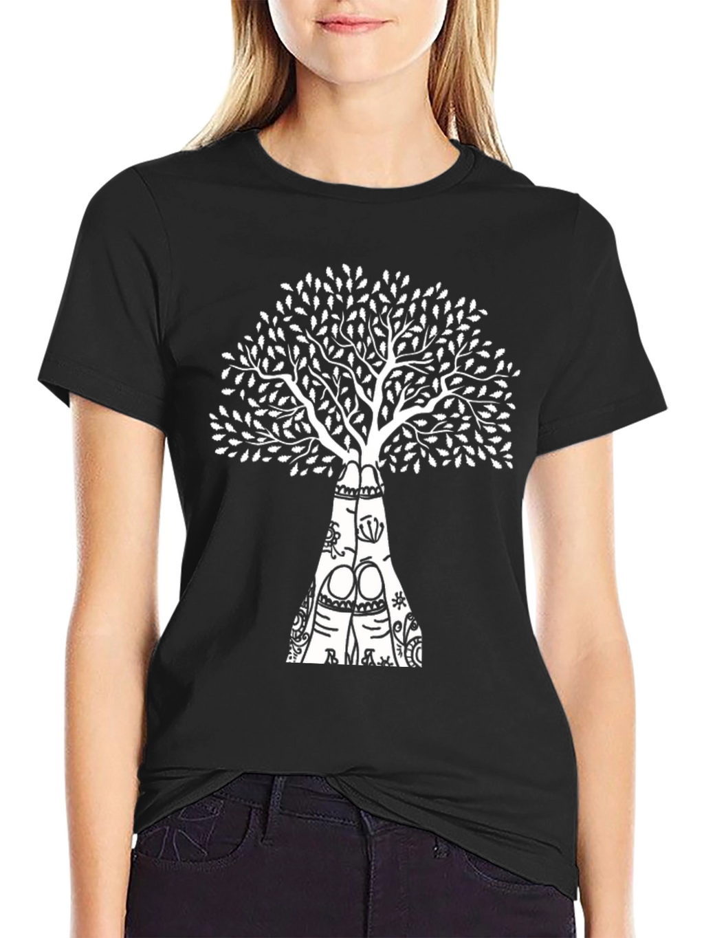 Tree of Life Black Graphic Tee