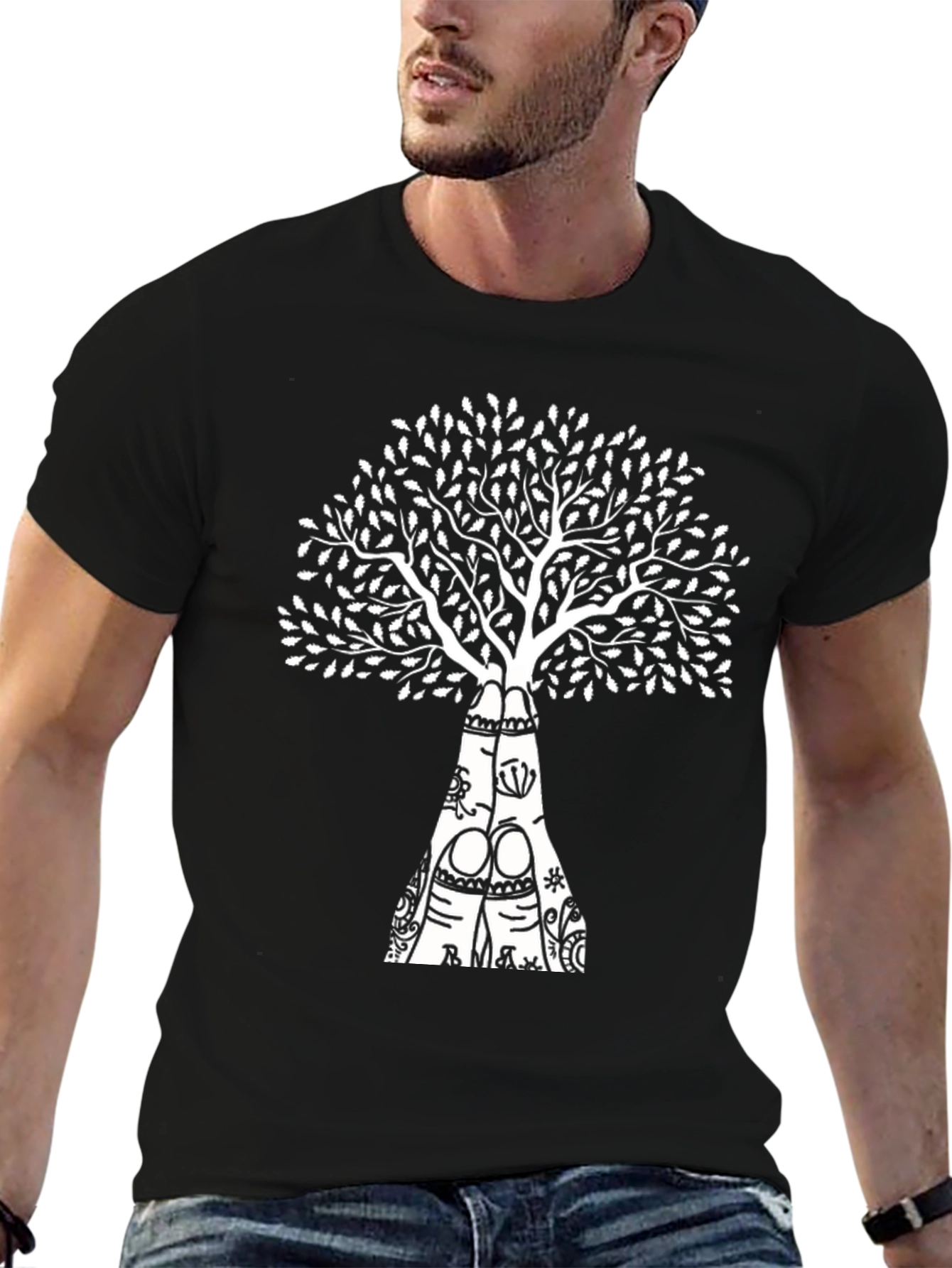 Tree of Life Black Graphic Tee