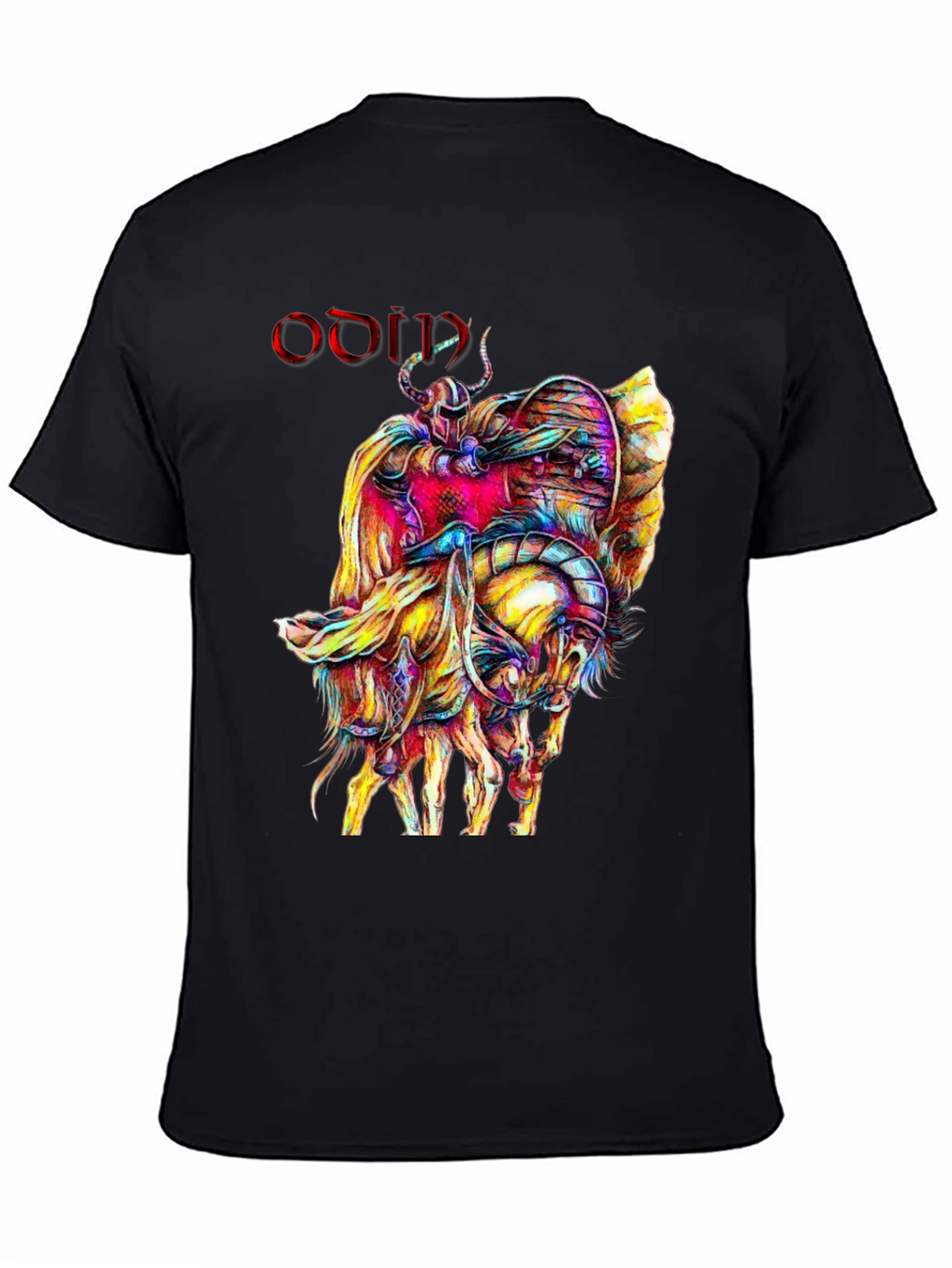 Odin T-Shirt Viking Norse Mythology Tee