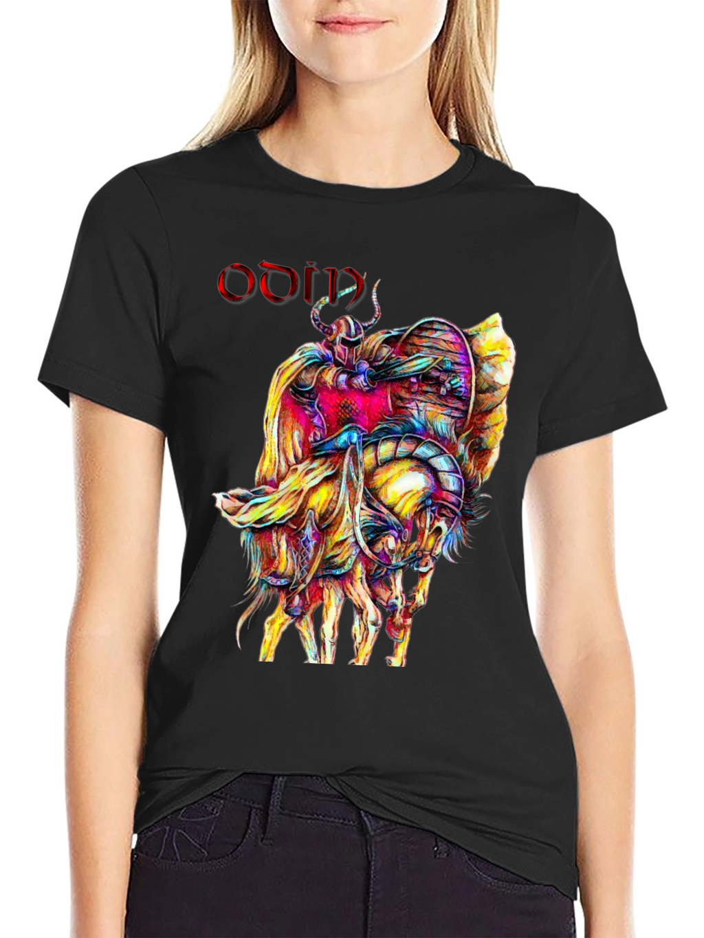 Odin T-Shirt Viking Norse Mythology Tee
