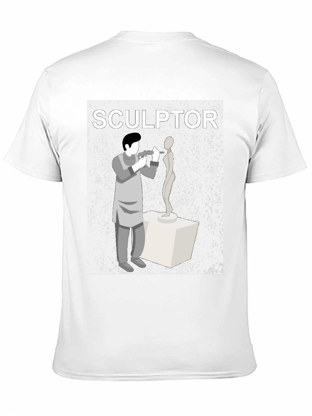 Sculptor Graphic T-Shirt - Artistic Design