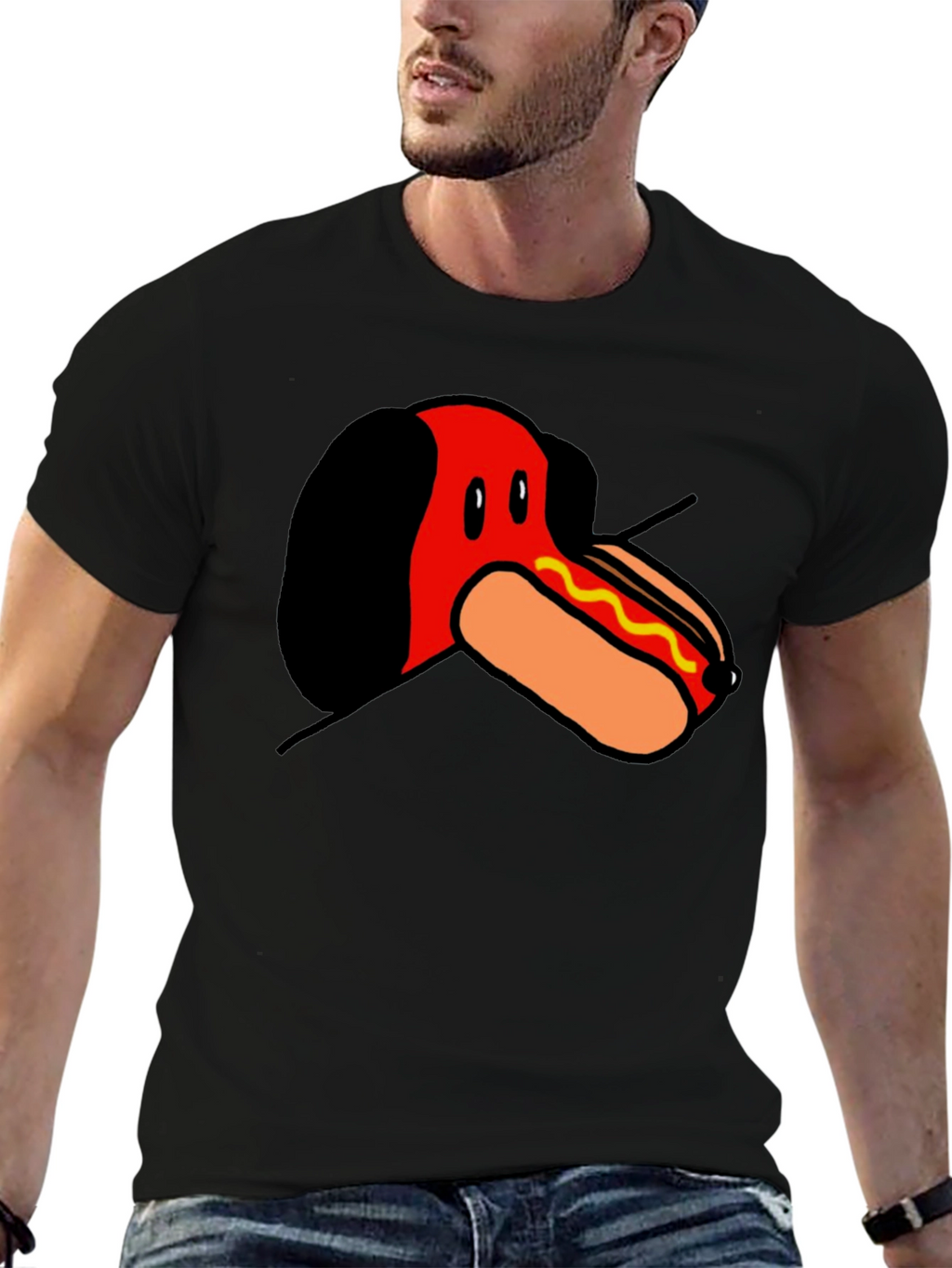 Hot Dog Dachshund T-Shirt - Funny Graphic Tee