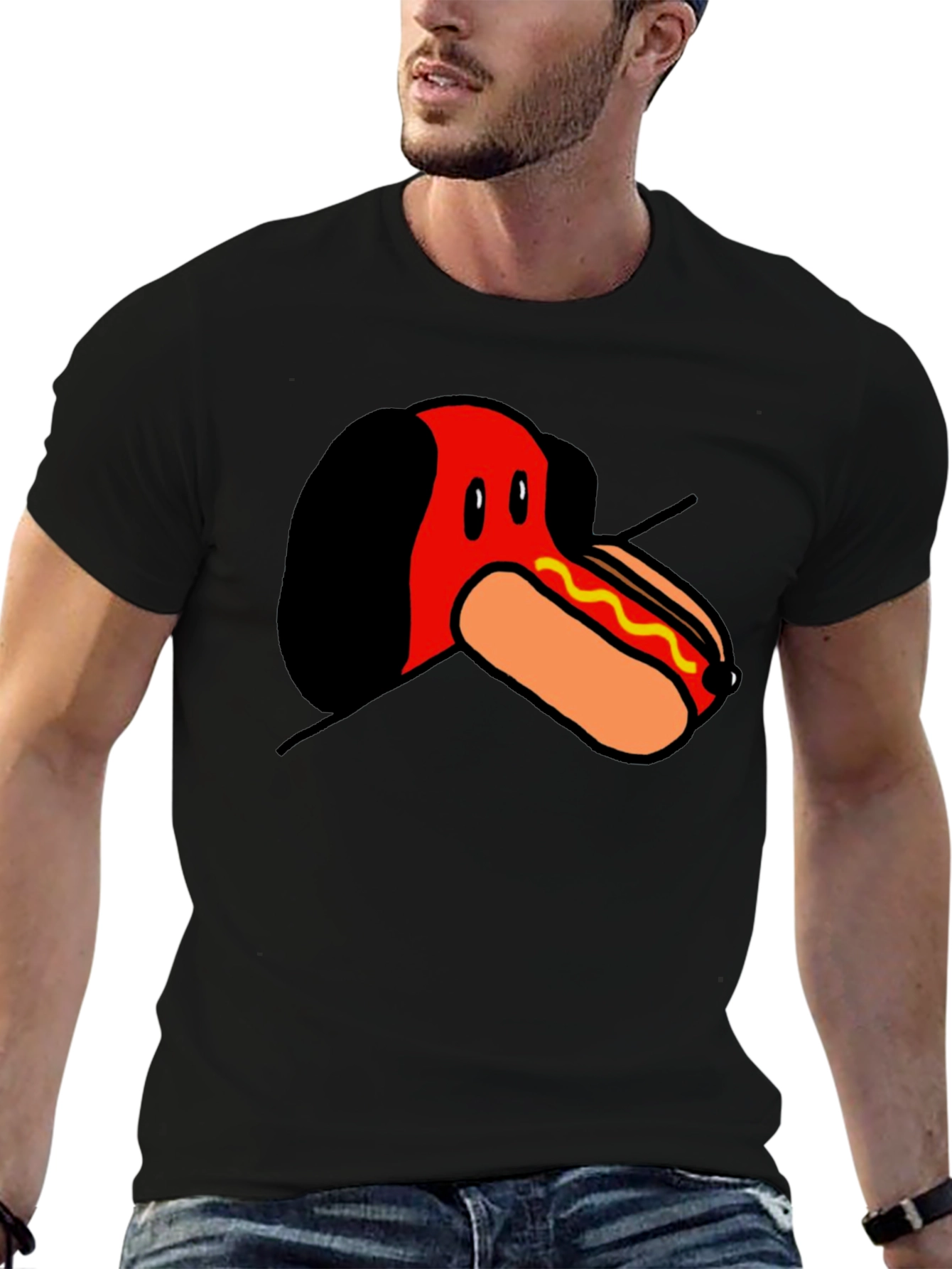 Hot Dog Dachshund T-Shirt - Funny Graphic Tee