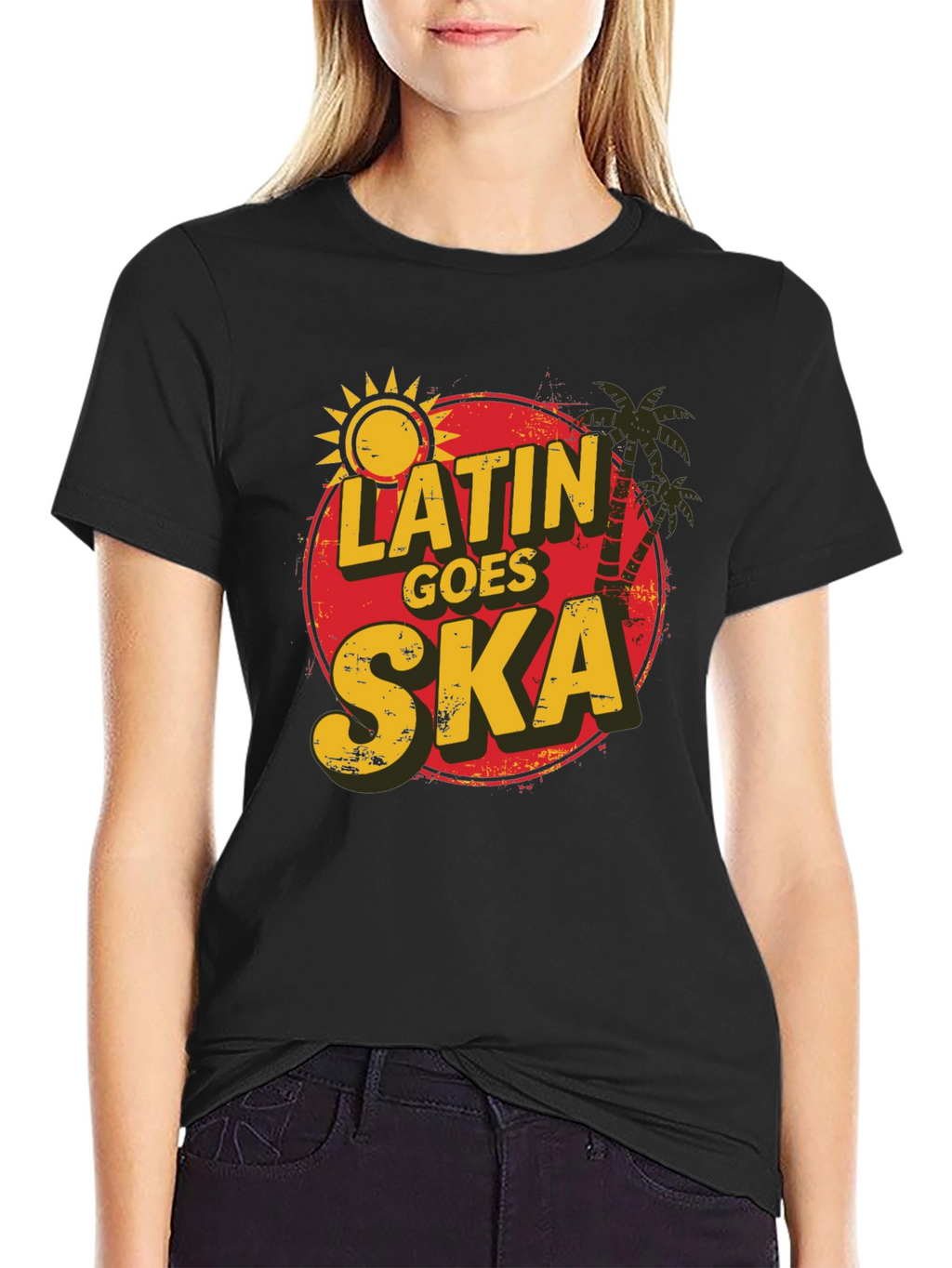 Latin Goes Ska Graphic Tee - Retro Style