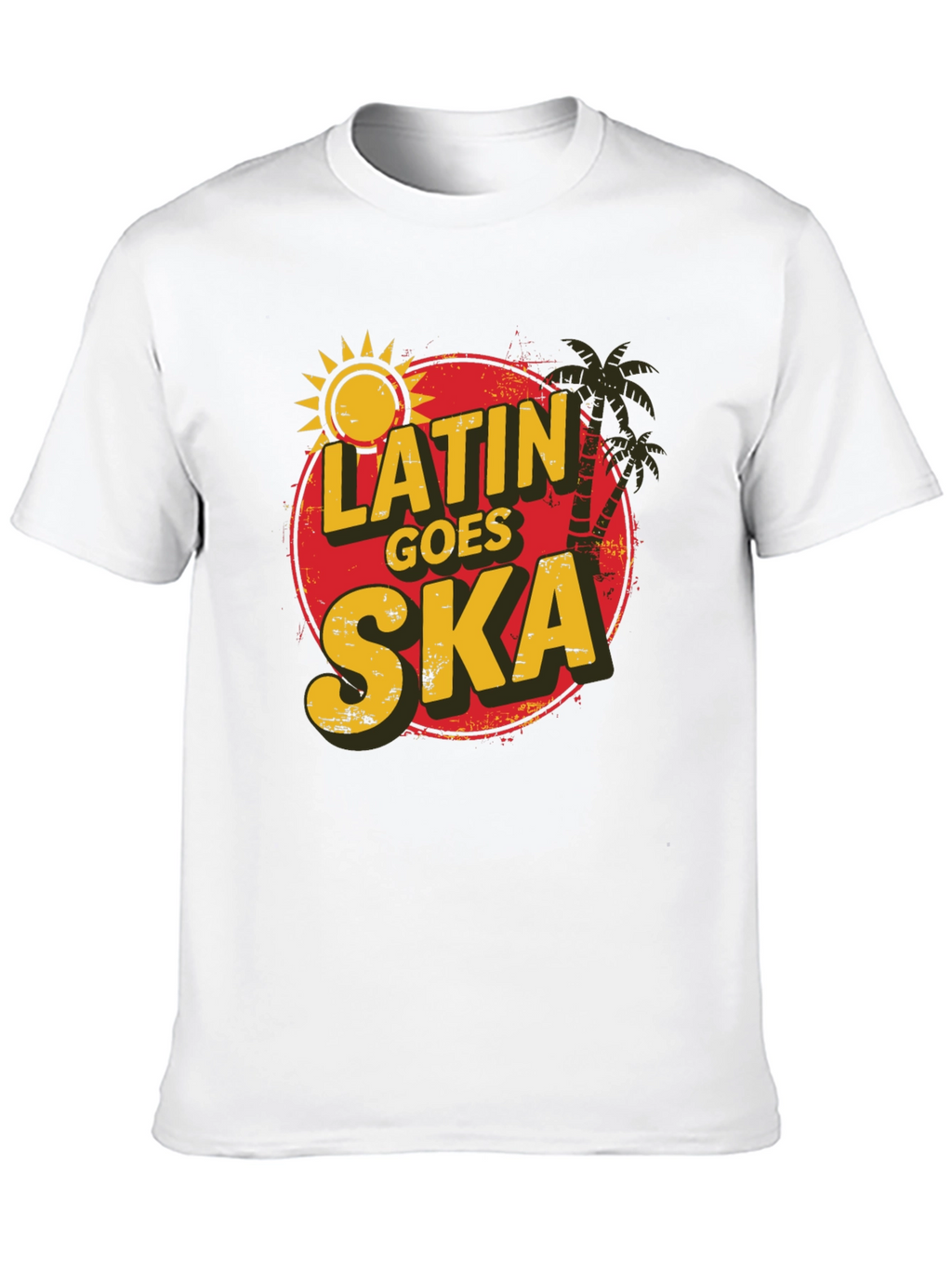 Latin Goes Ska Graphic Tee - Retro Style