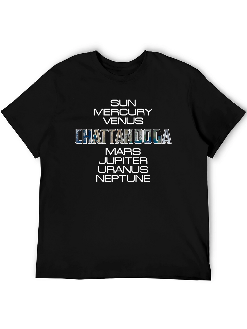 Chattanooga Planets T-Shirt - City Pride Tee