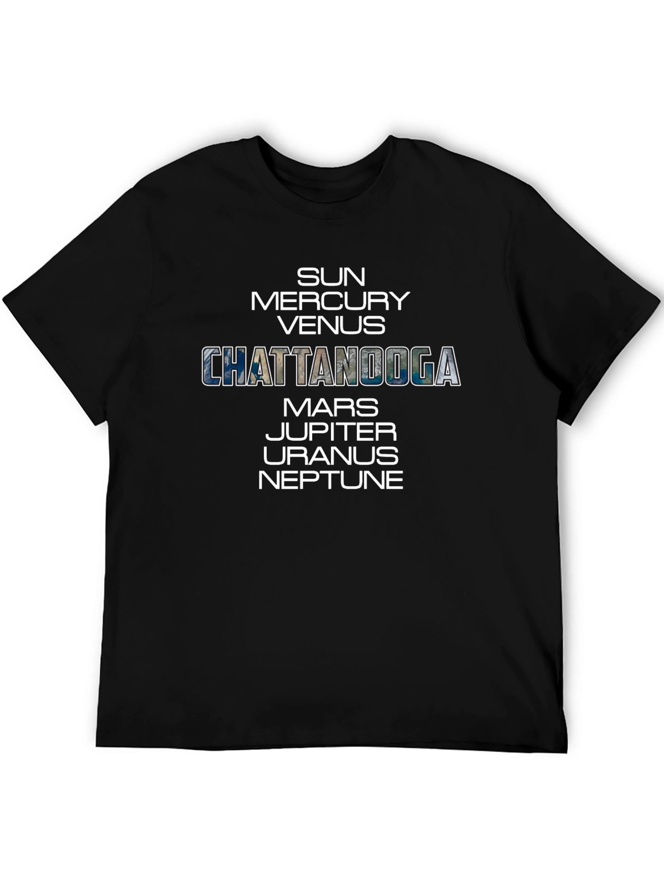 Chattanooga Planets T-Shirt - City Pride Tee