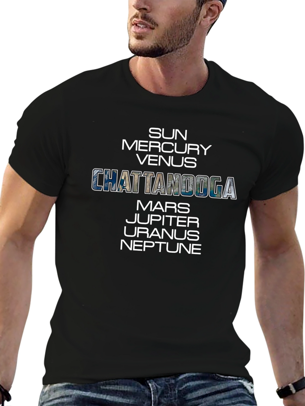 Chattanooga Planets T-Shirt - City Pride Tee