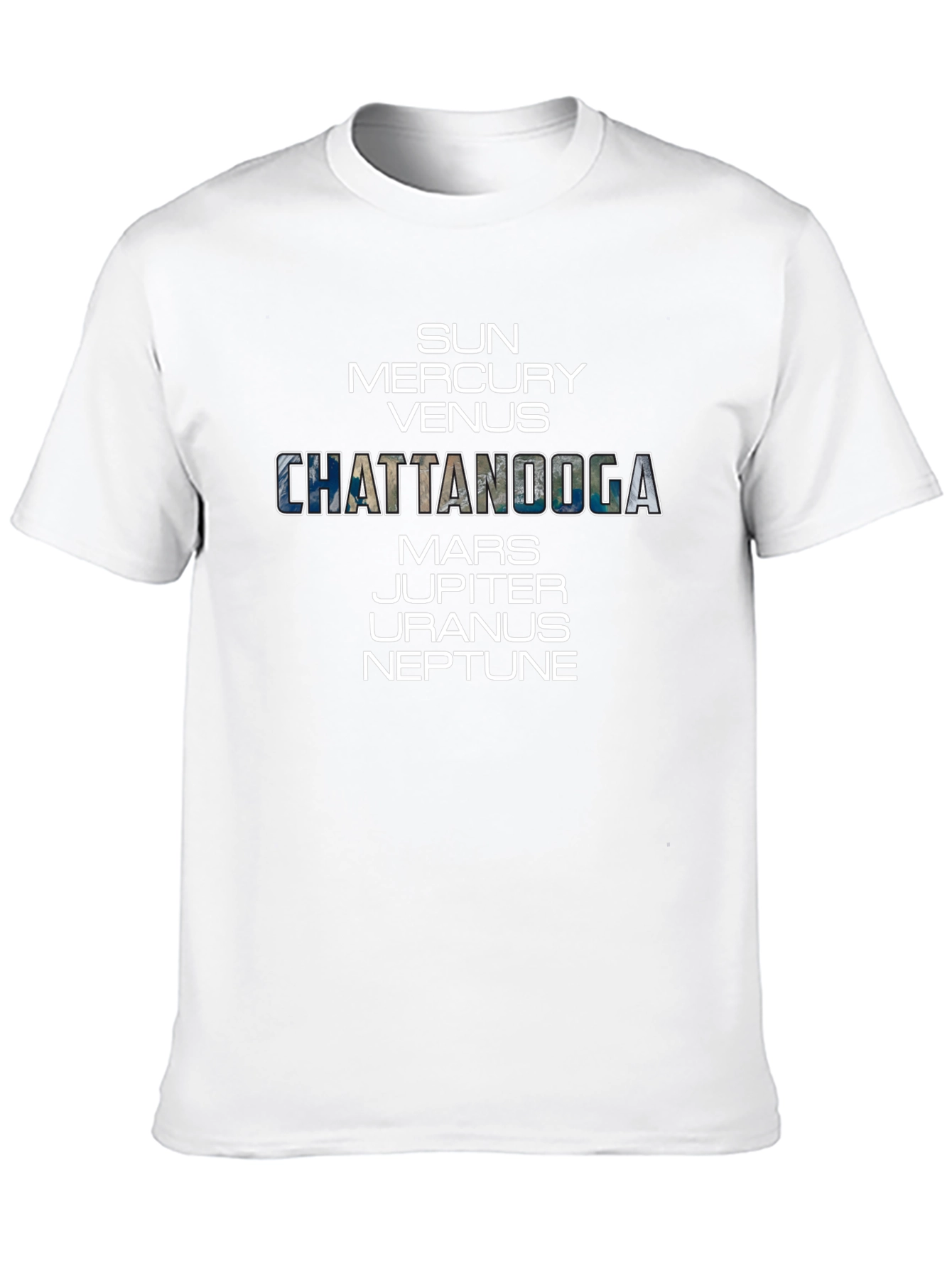 Chattanooga Planets T-Shirt - City Pride Tee