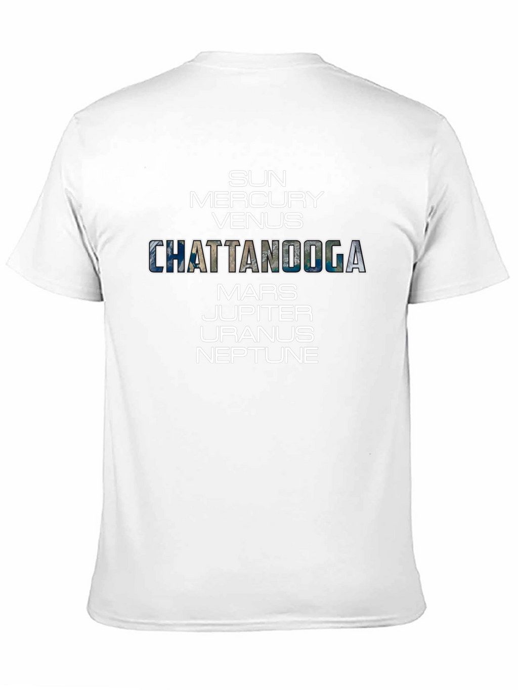 Chattanooga Planets T-Shirt - City Pride Tee