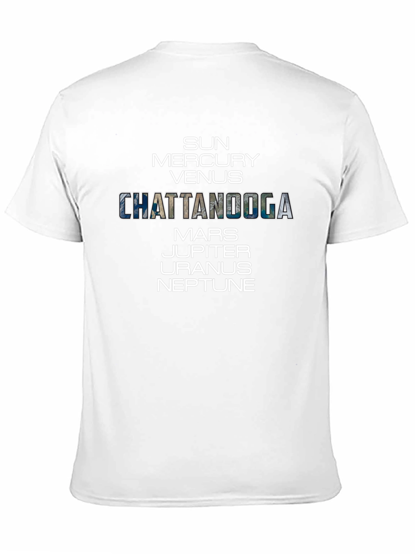 Chattanooga Planets T-Shirt - City Pride Tee