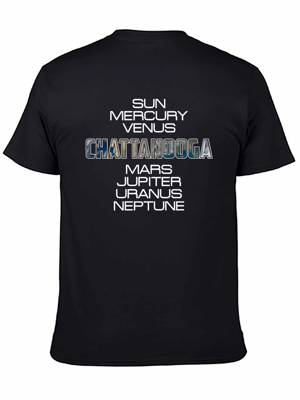 Chattanooga Planets T-Shirt - City Pride Tee