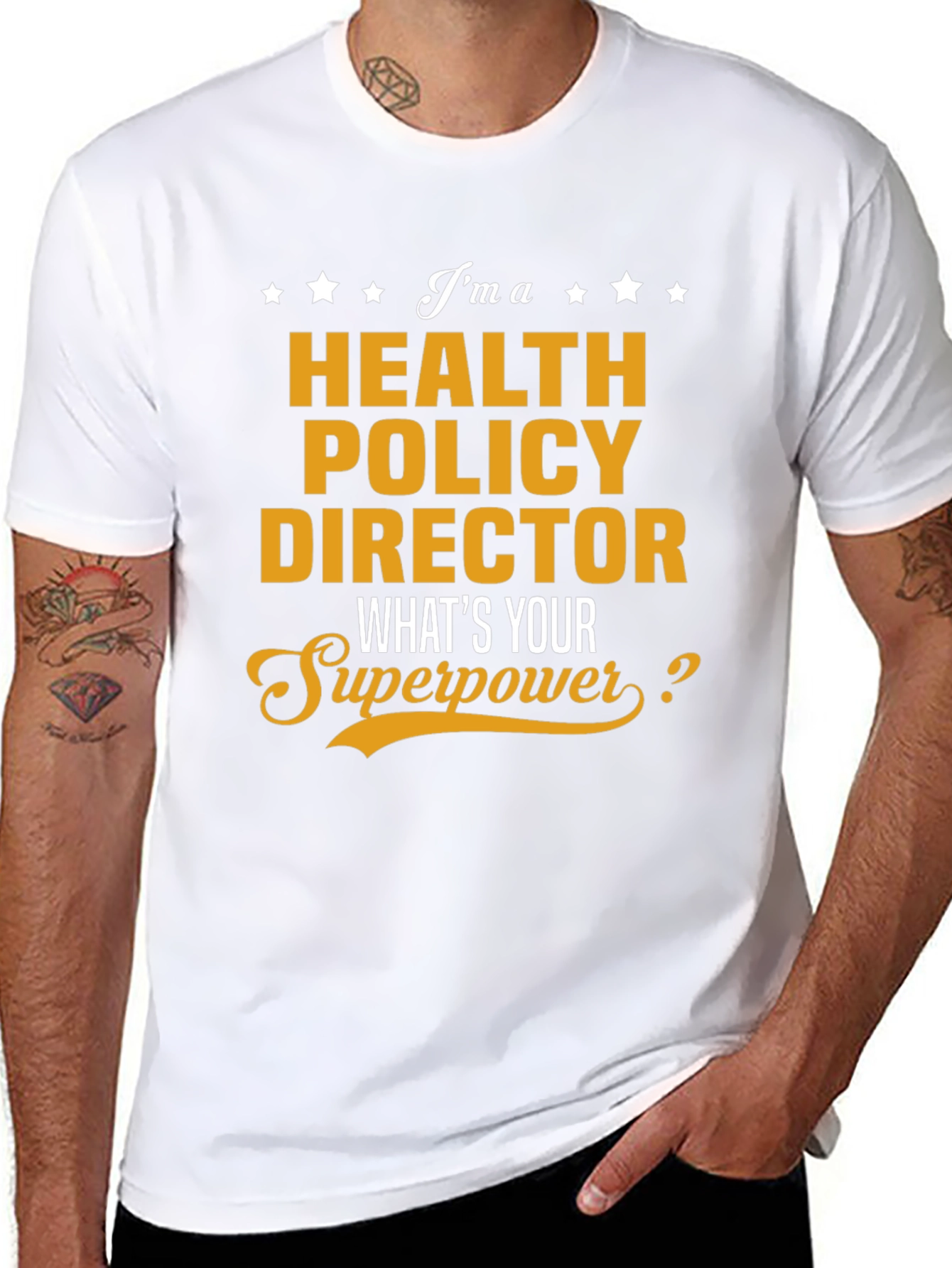 Health Policy Director Superpower T-Shirt