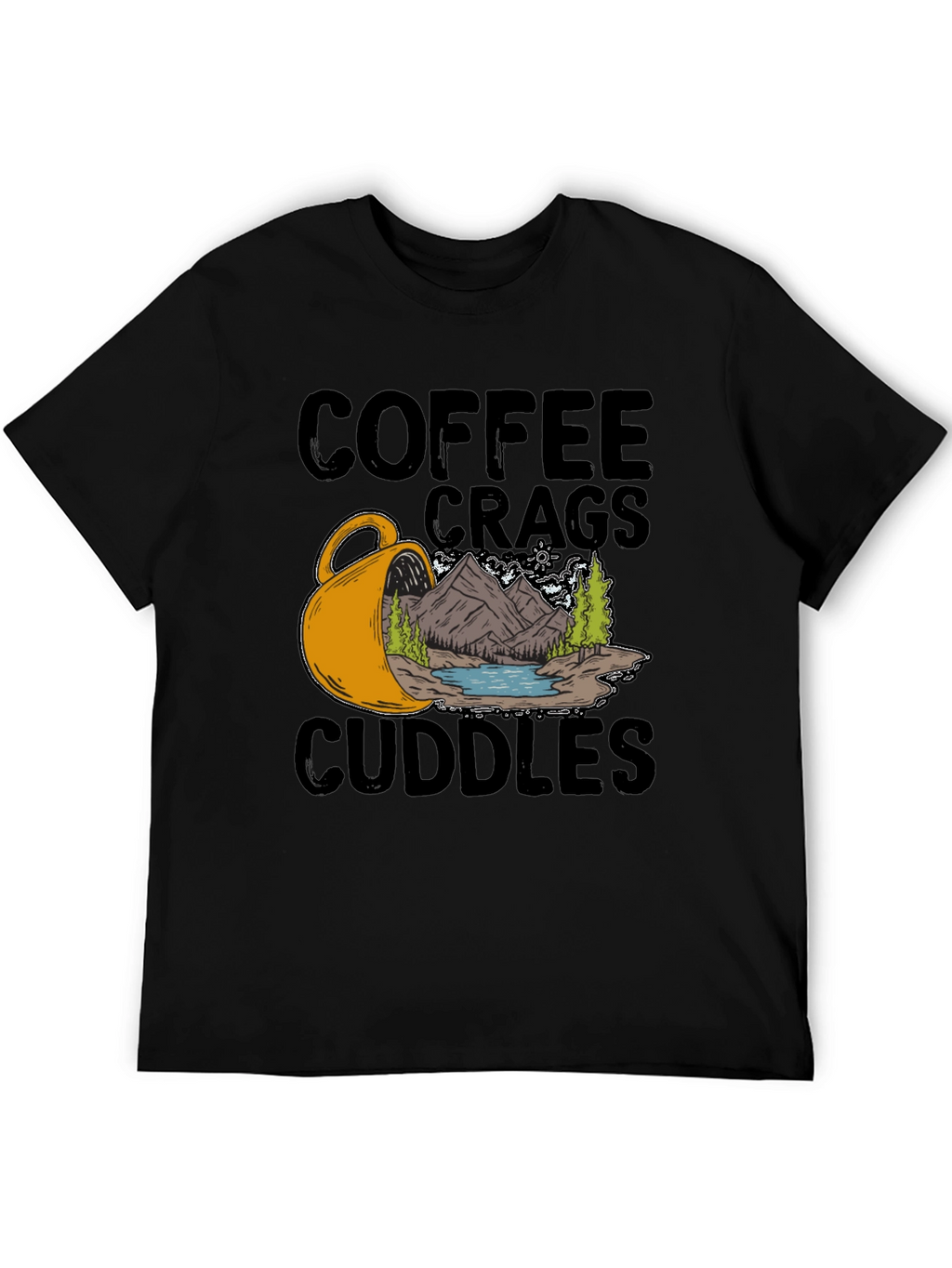 Coffee Crags Cuddles Graphic Tee