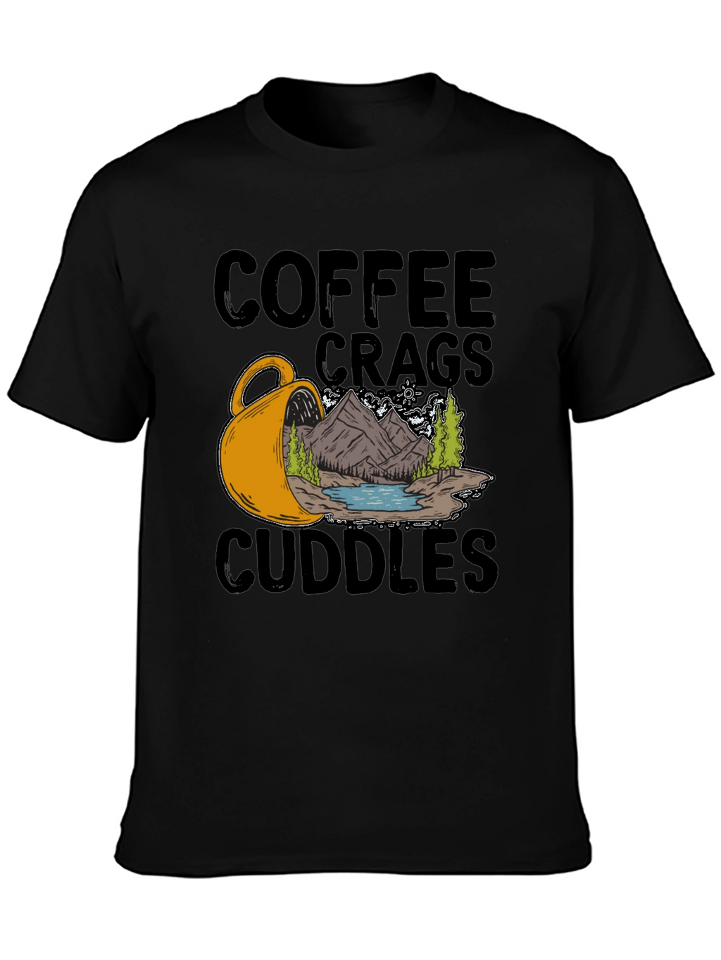 Coffee Crags Cuddles Graphic Tee