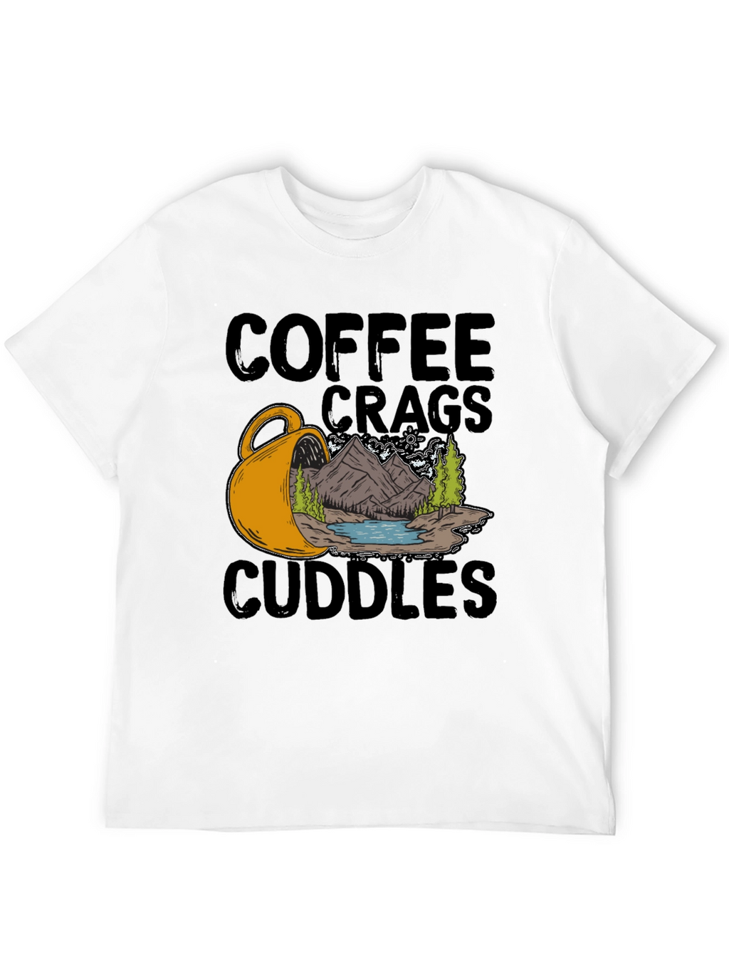 Coffee Crags Cuddles Graphic Tee
