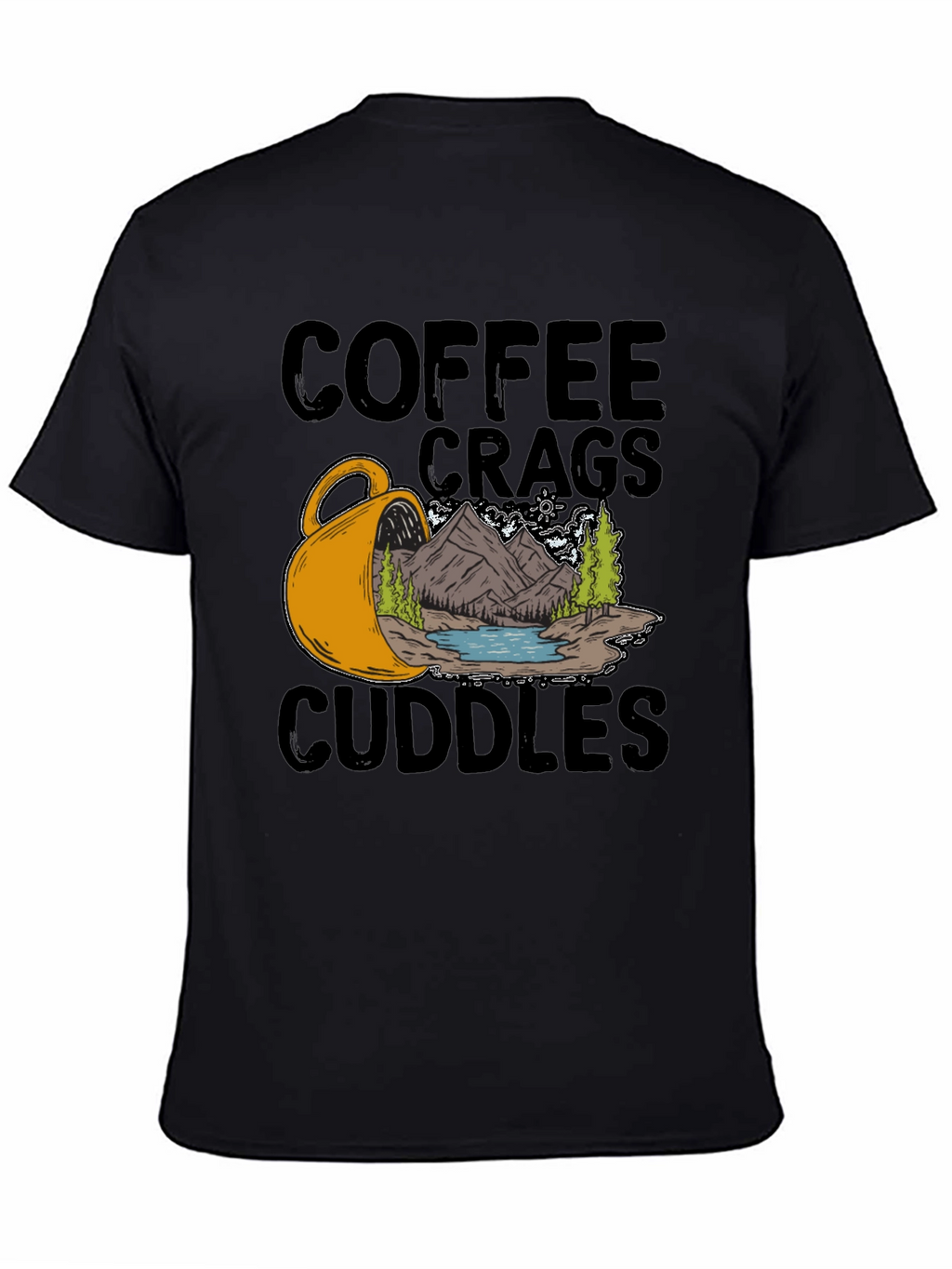 Coffee Crags Cuddles Graphic Tee