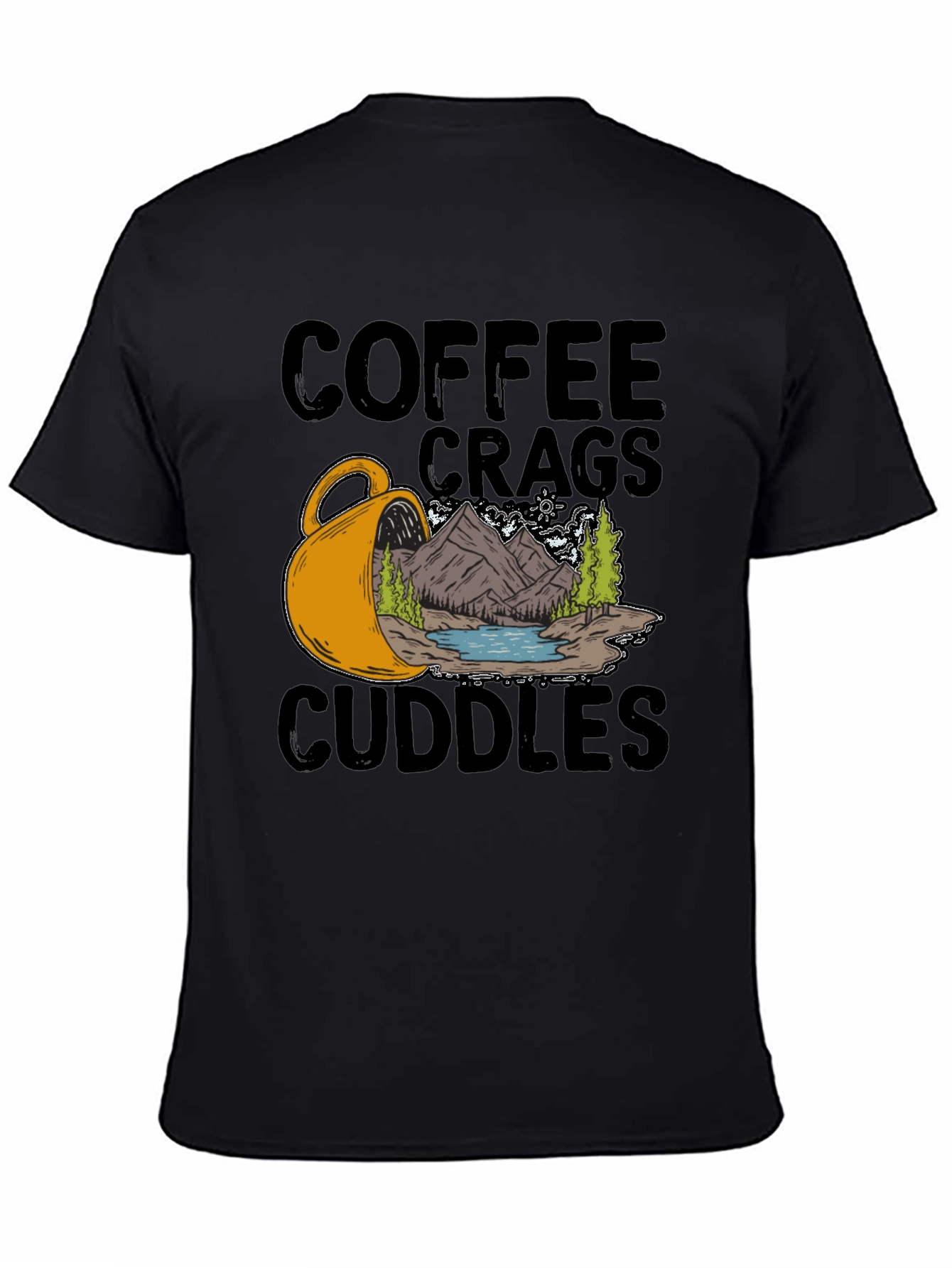 Coffee Crags Cuddles Graphic Tee