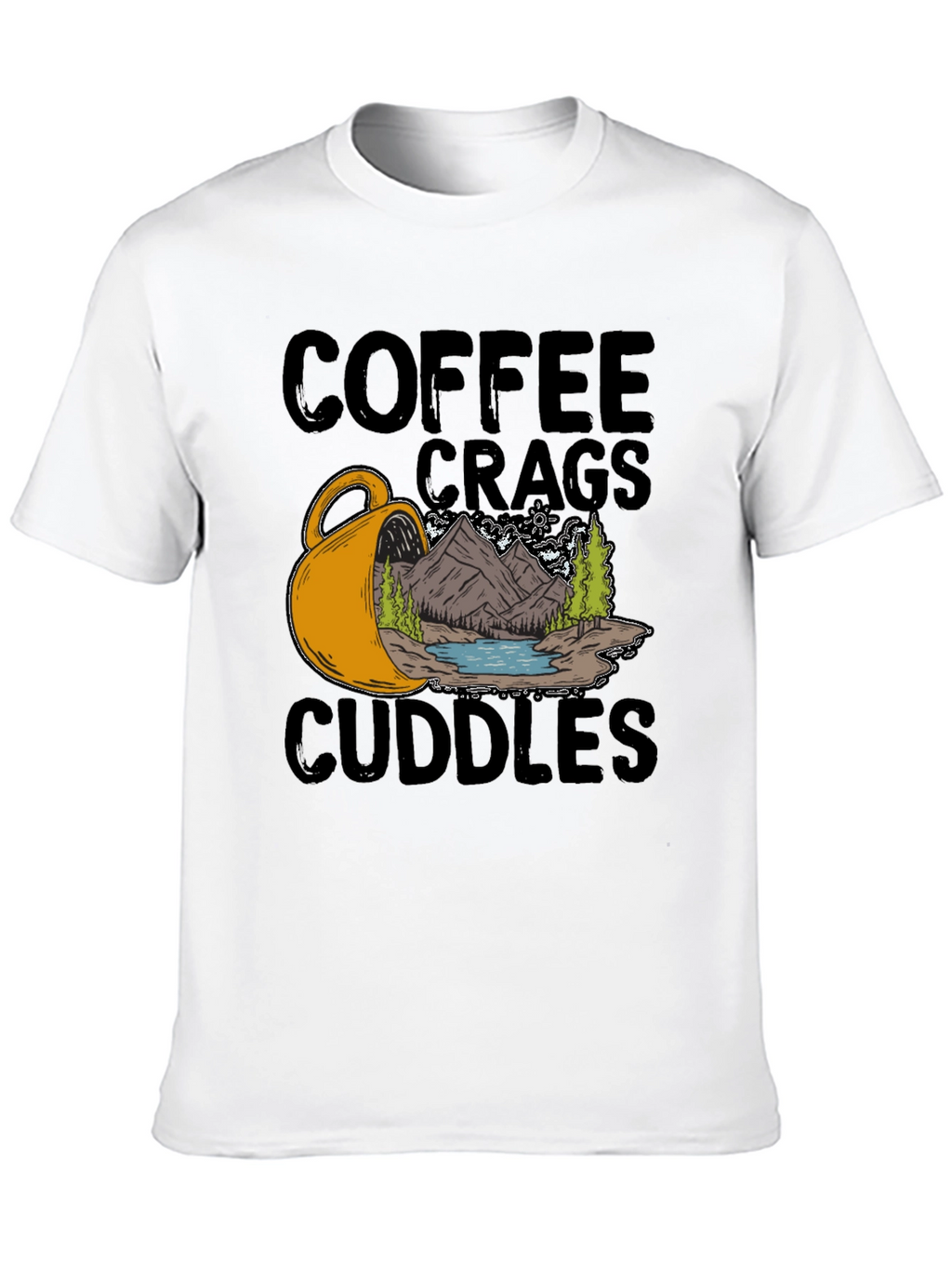 Coffee Crags Cuddles Graphic Tee