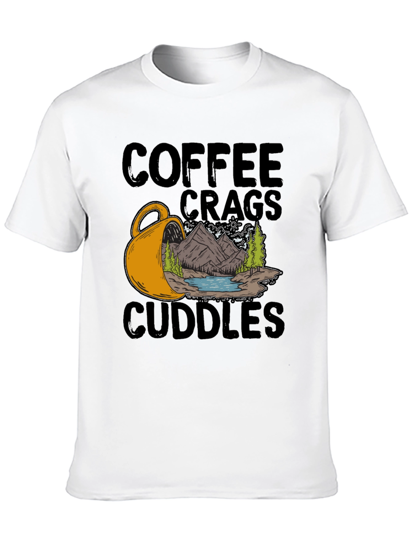 Coffee Crags Cuddles Graphic Tee