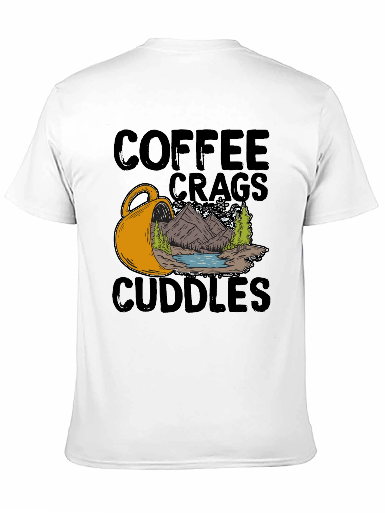 Coffee Crags Cuddles Graphic Tee