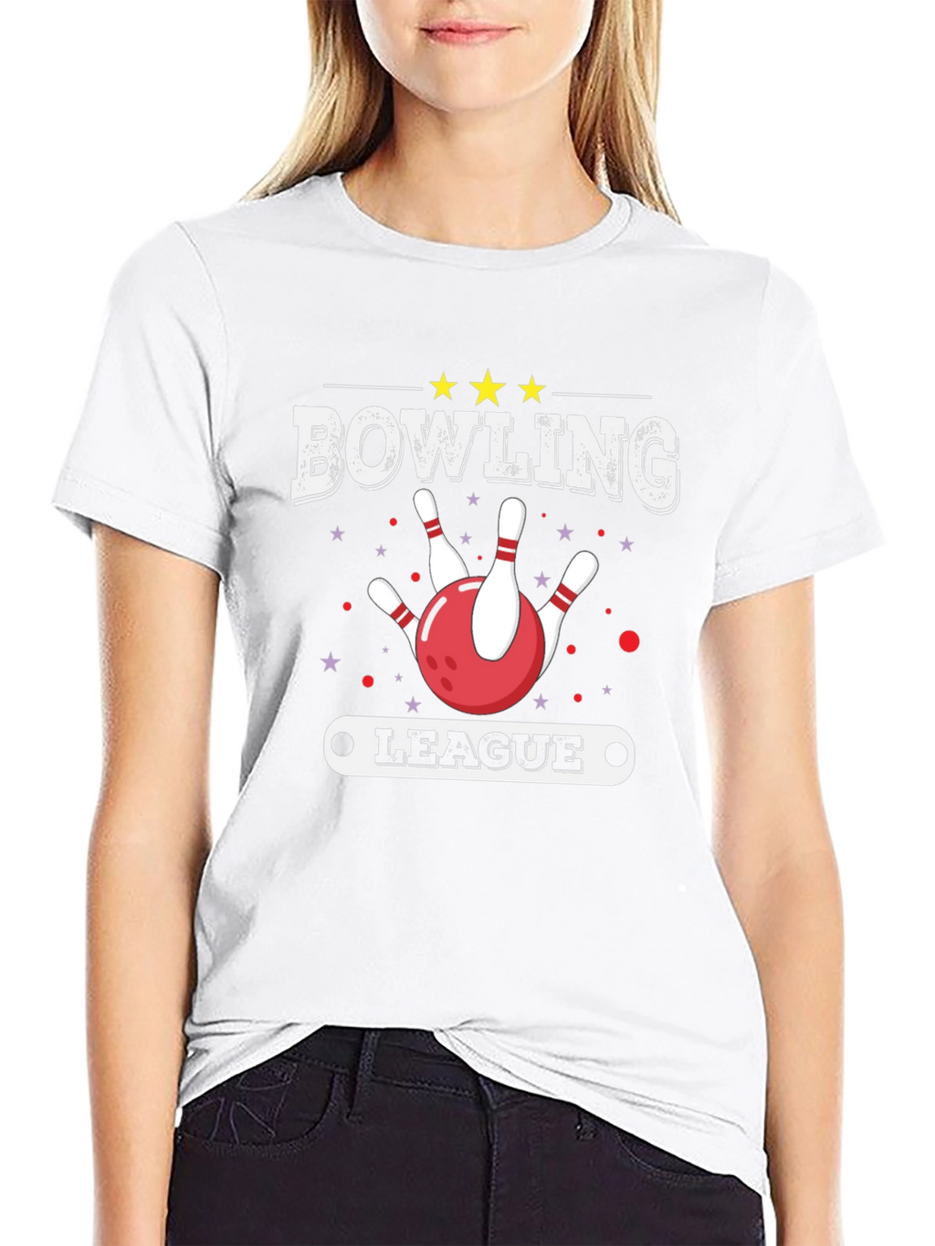Bowling League Graphic Tee - Strike Up Fun!