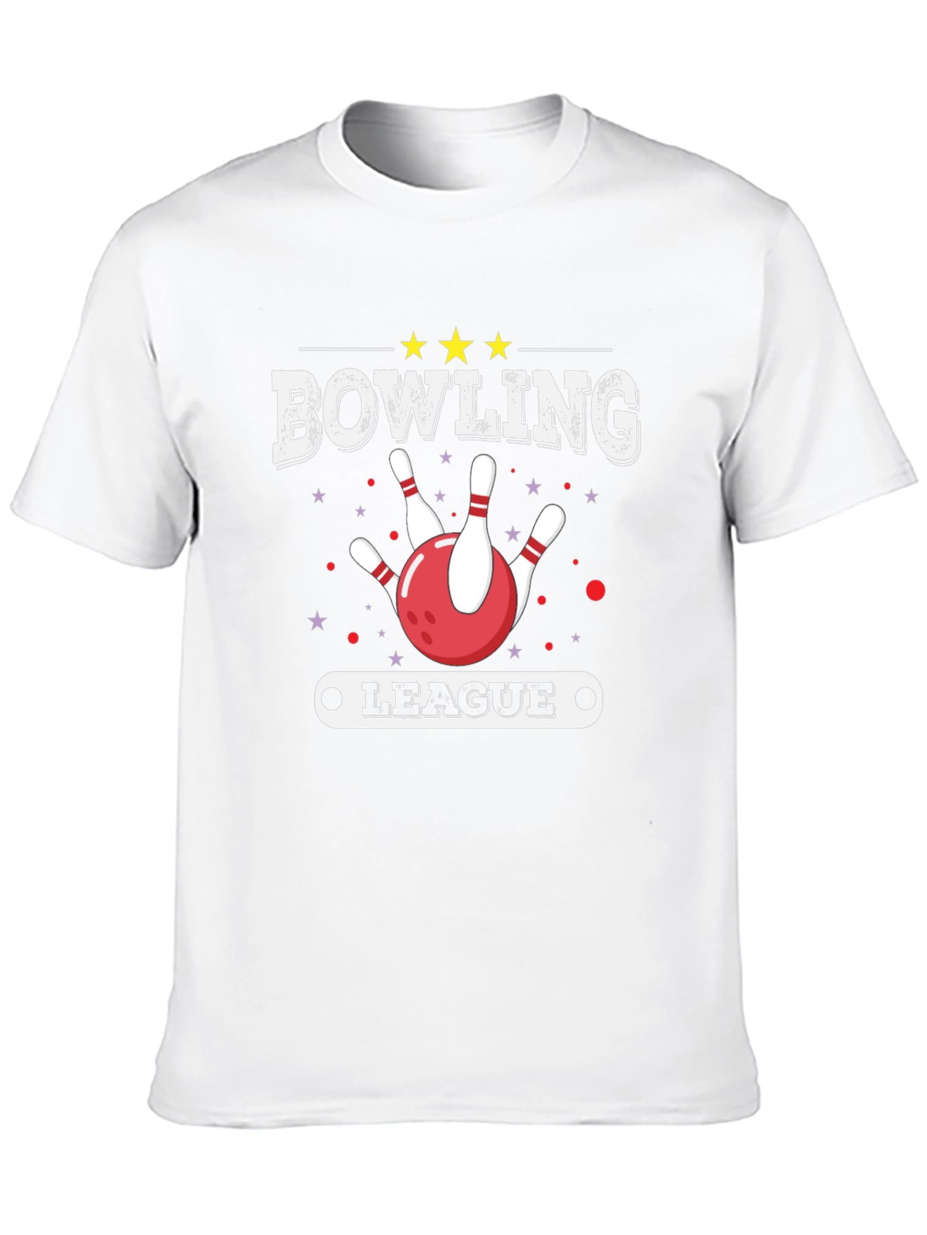 Bowling League Graphic Tee - Strike Up Fun!