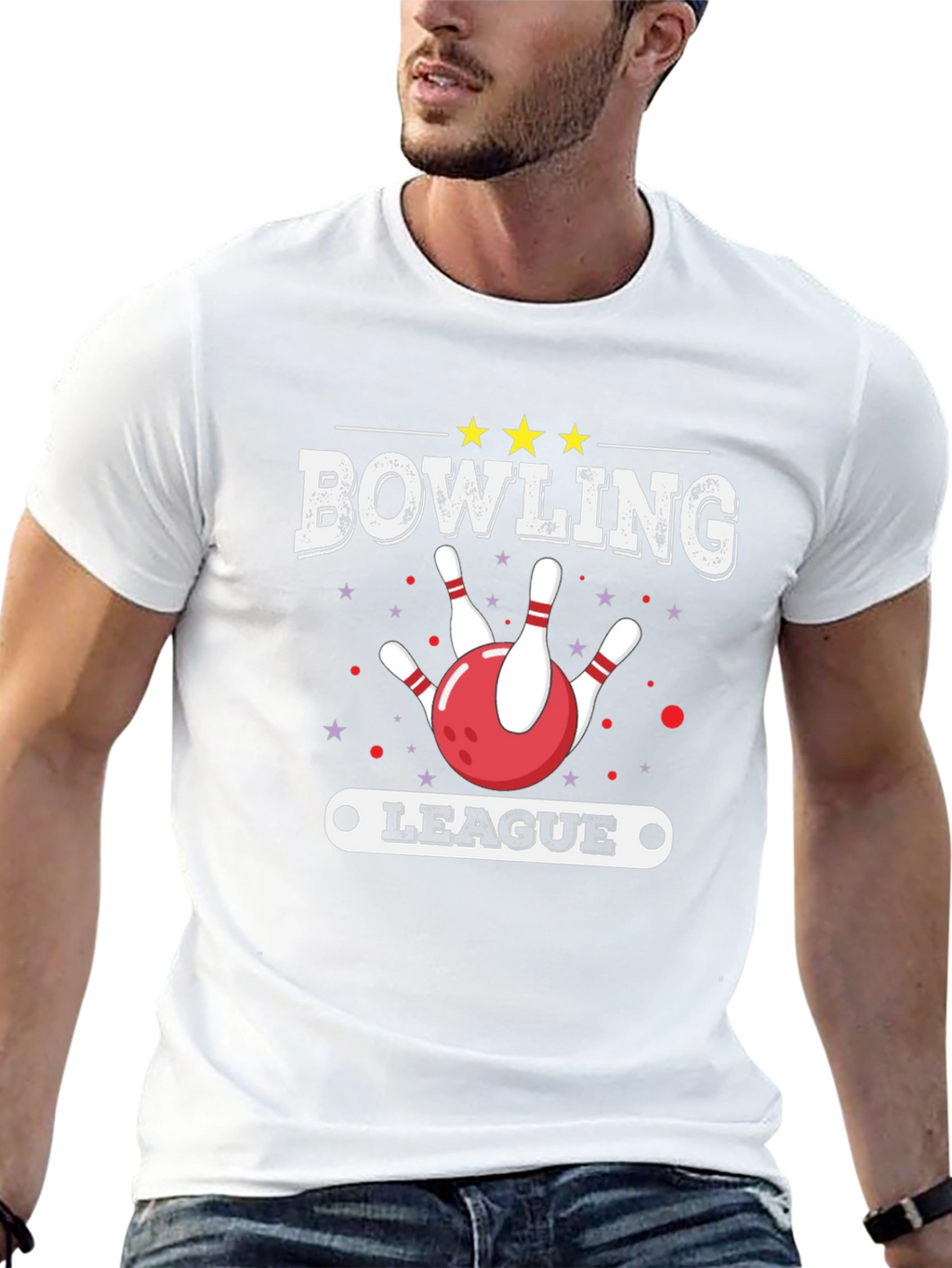 Bowling League Graphic Tee - Strike Up Fun!