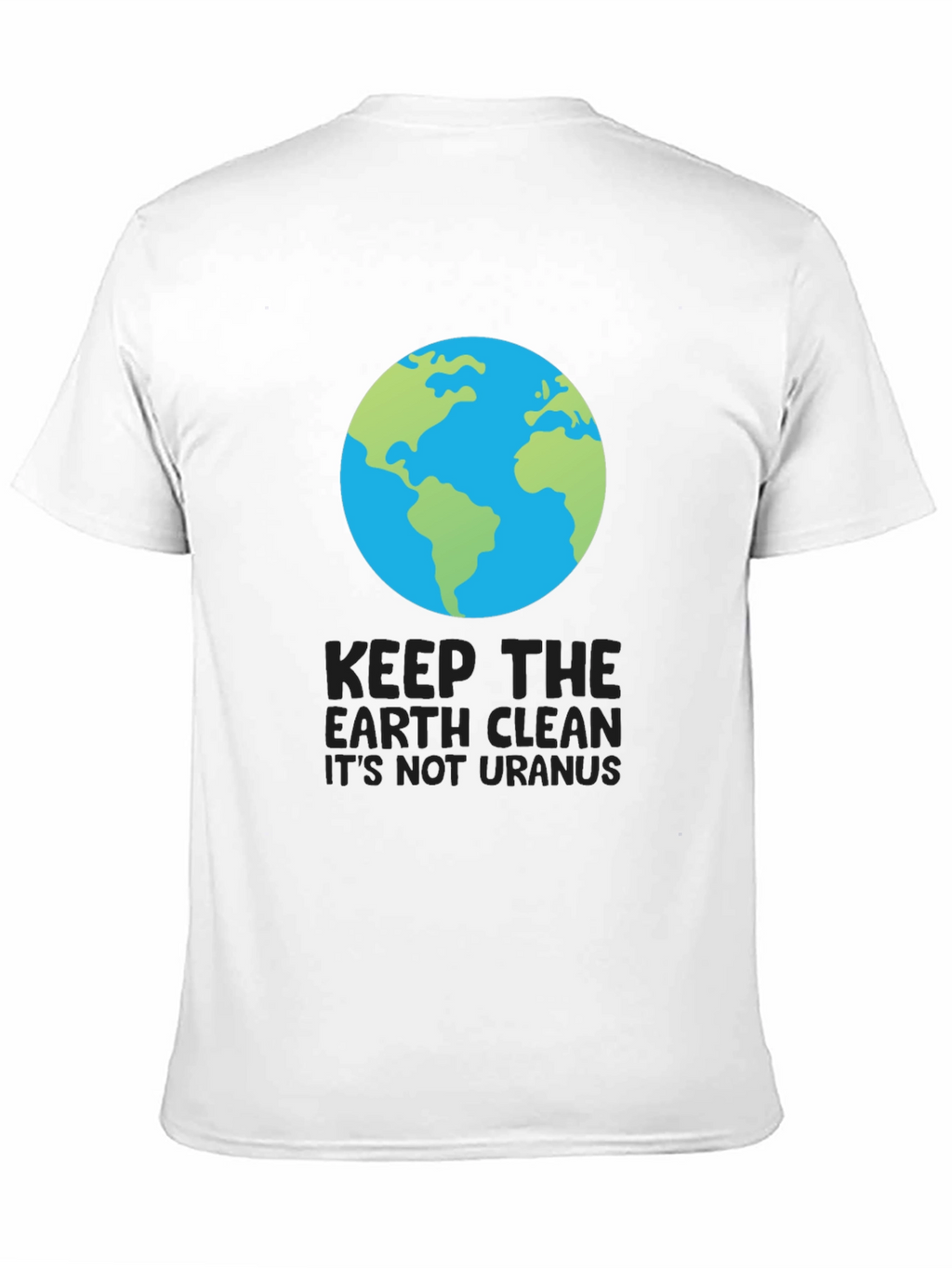 Keep Earth Clean T-Shirt: Eco-Friendly Planet Tee