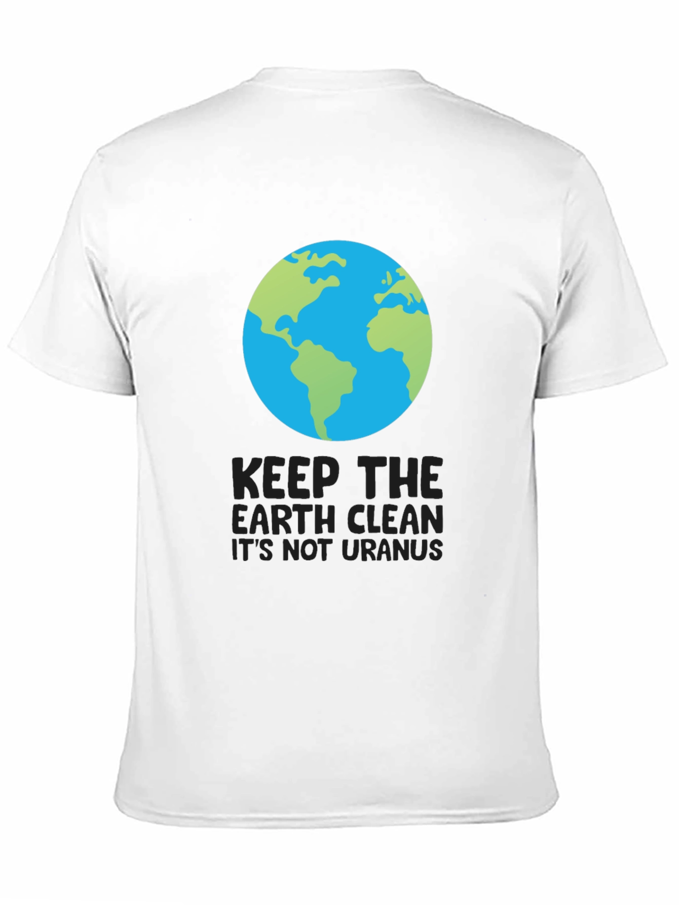 Keep Earth Clean T-Shirt: Eco-Friendly Planet Tee
