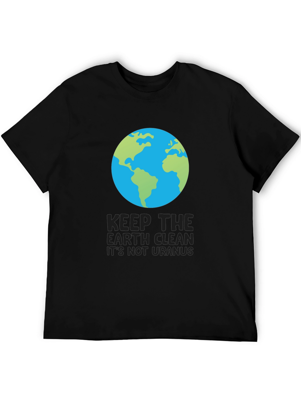 Keep Earth Clean T-Shirt: Eco-Friendly Planet Tee