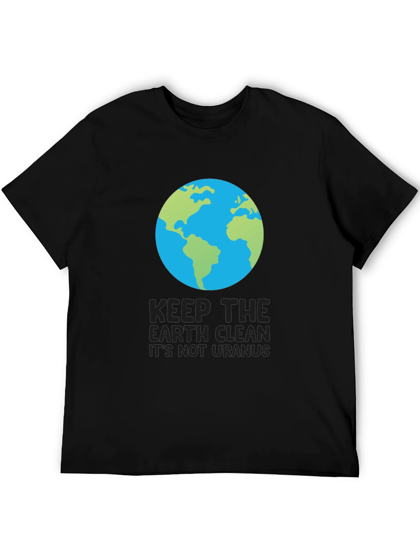 Keep Earth Clean T-Shirt: Eco-Friendly Planet Tee