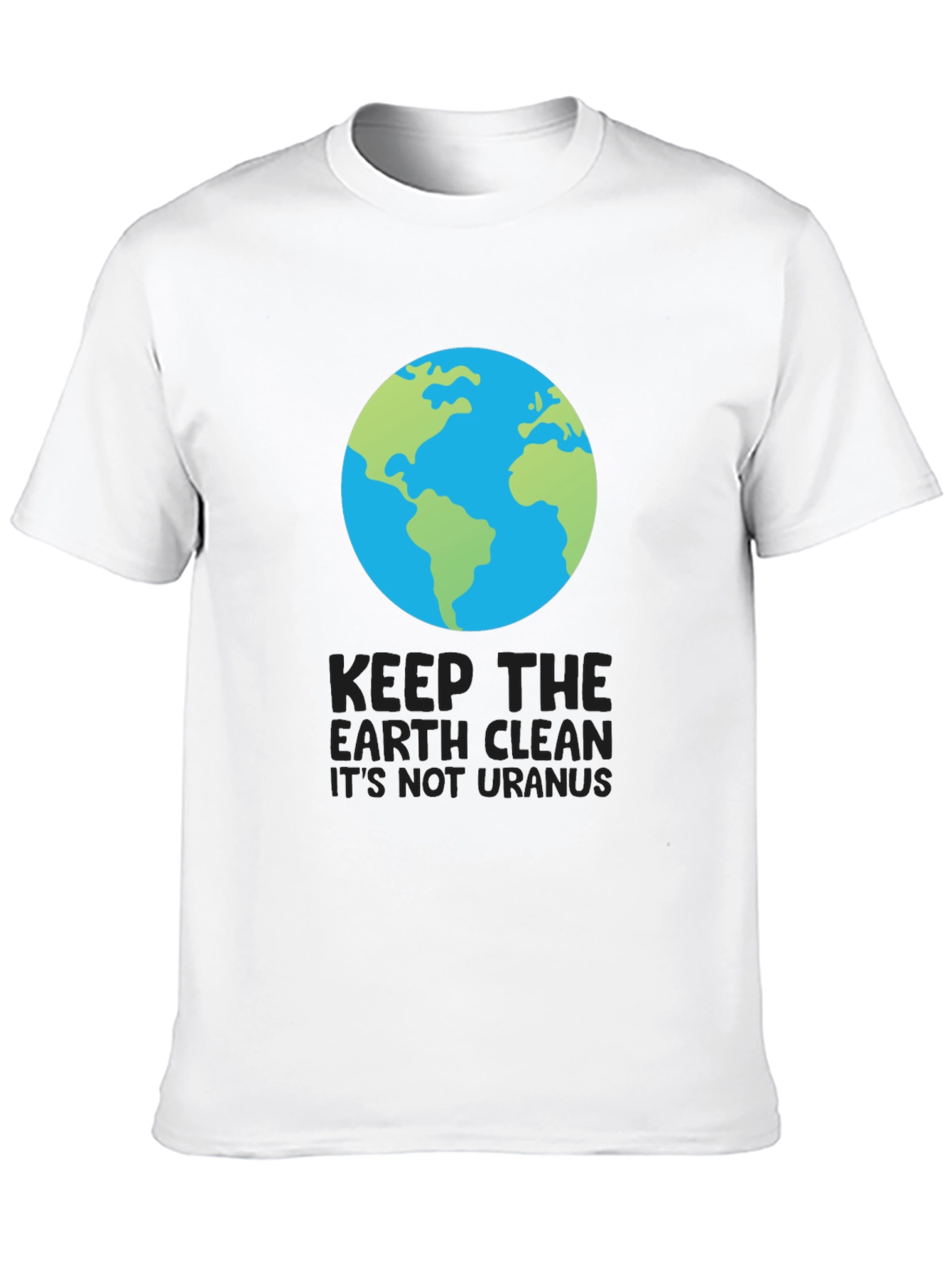 Keep Earth Clean T-Shirt: Eco-Friendly Planet Tee