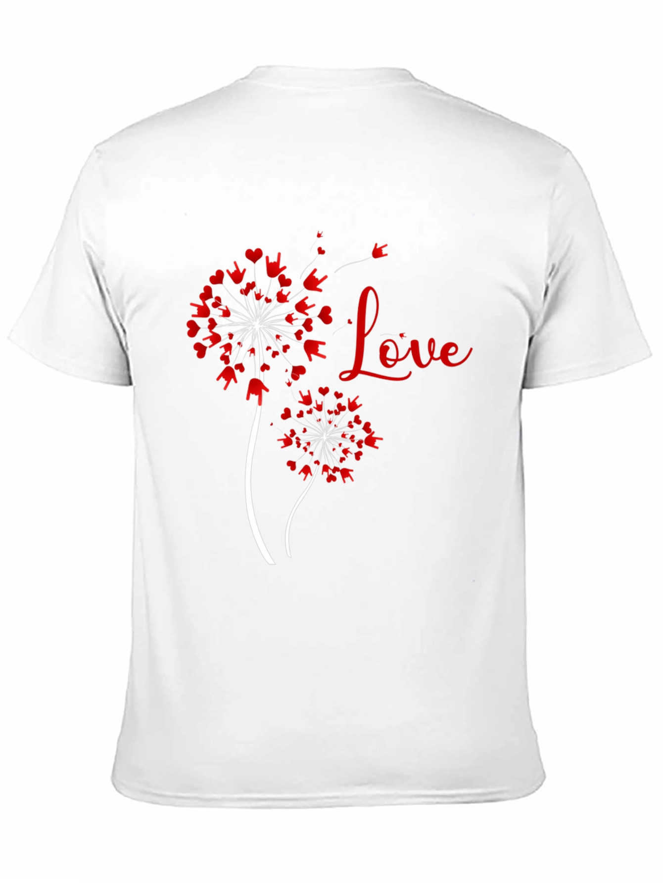 Love Dandelion ASL Graphic Tee