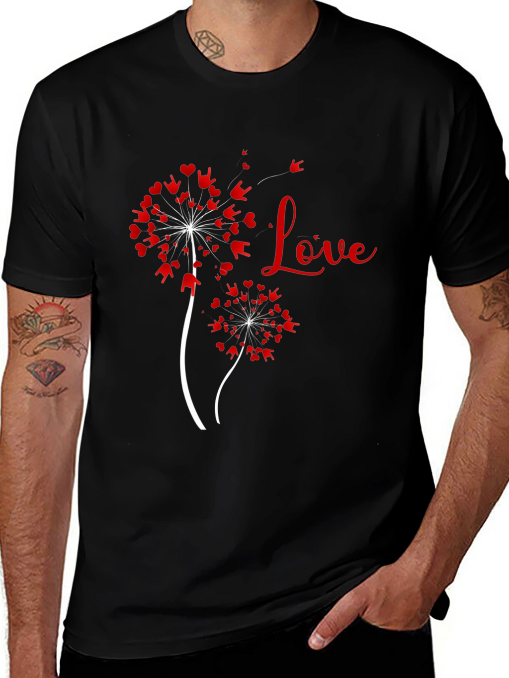 Love Dandelion ASL Graphic Tee